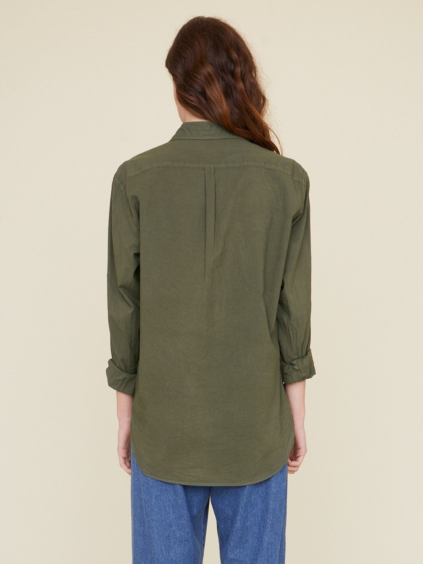 Xirena Shirt Ash Green Beau Shirt