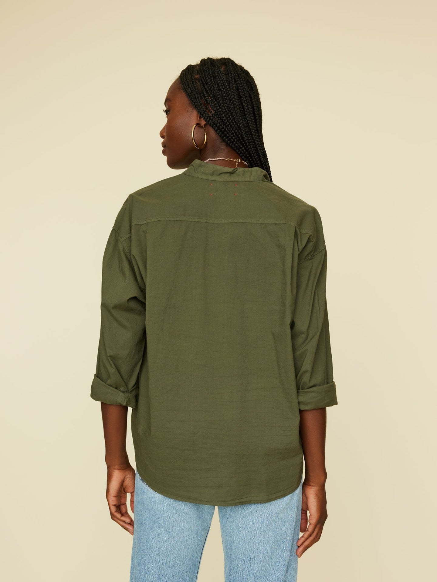 Xirena Shirt Ash Green Wilder Shirt