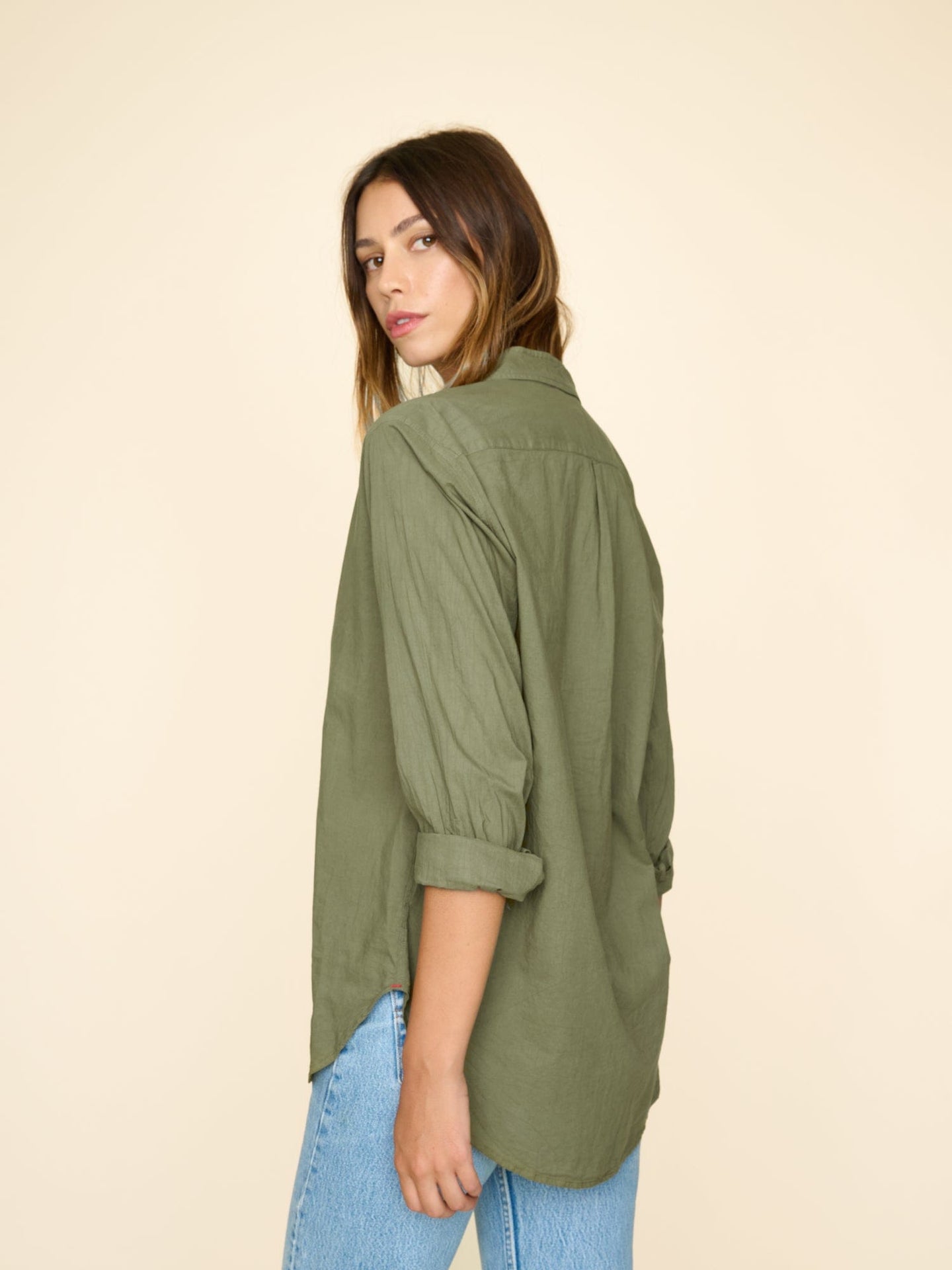 Xirena Shirt Bay Leaf Beau Shirt