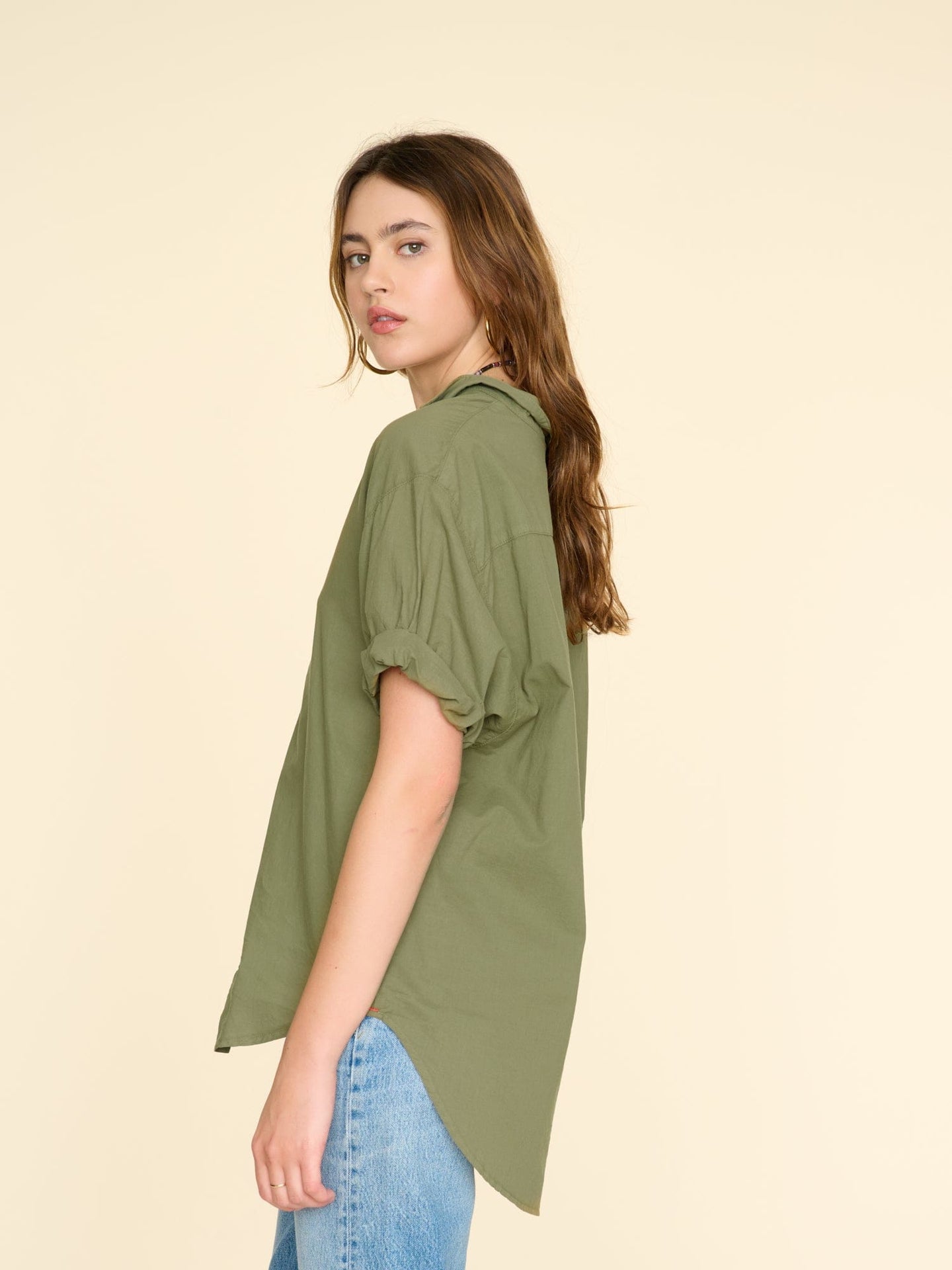 Xirena Shirt Bay Leaf Channing Shirt