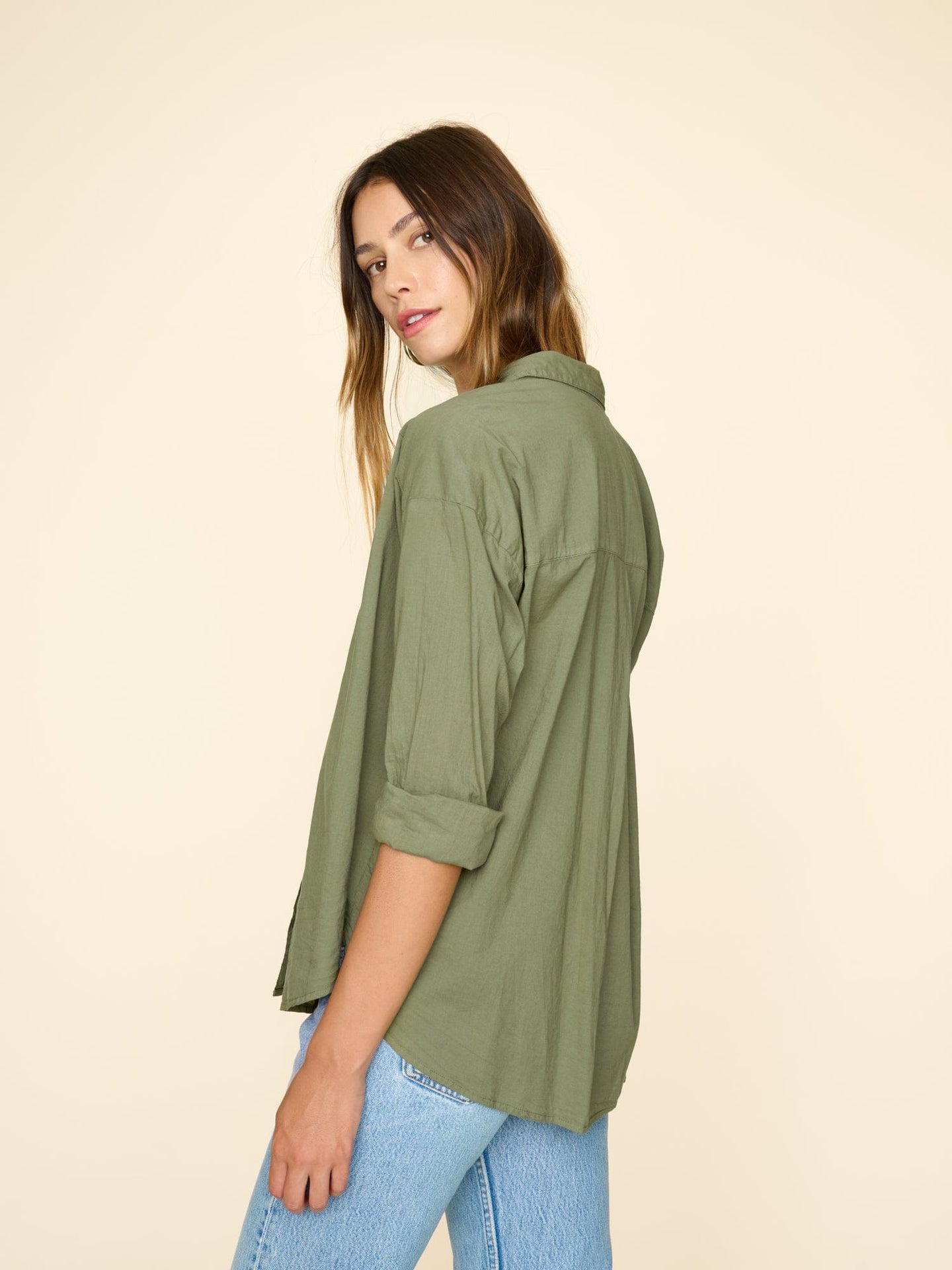Xirena Shirt Bay Leaf Jace Shirt