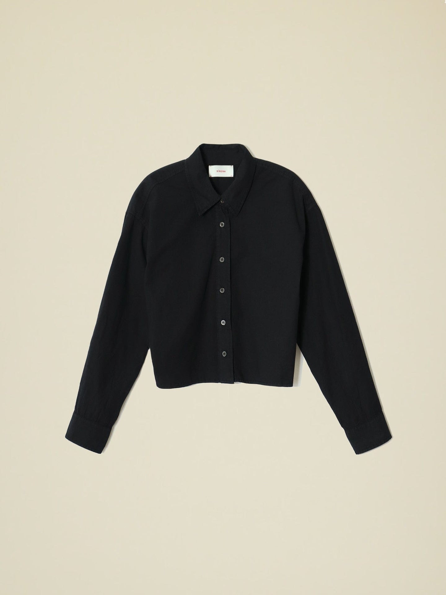 Xirena Shirt Black Morgan Shirt