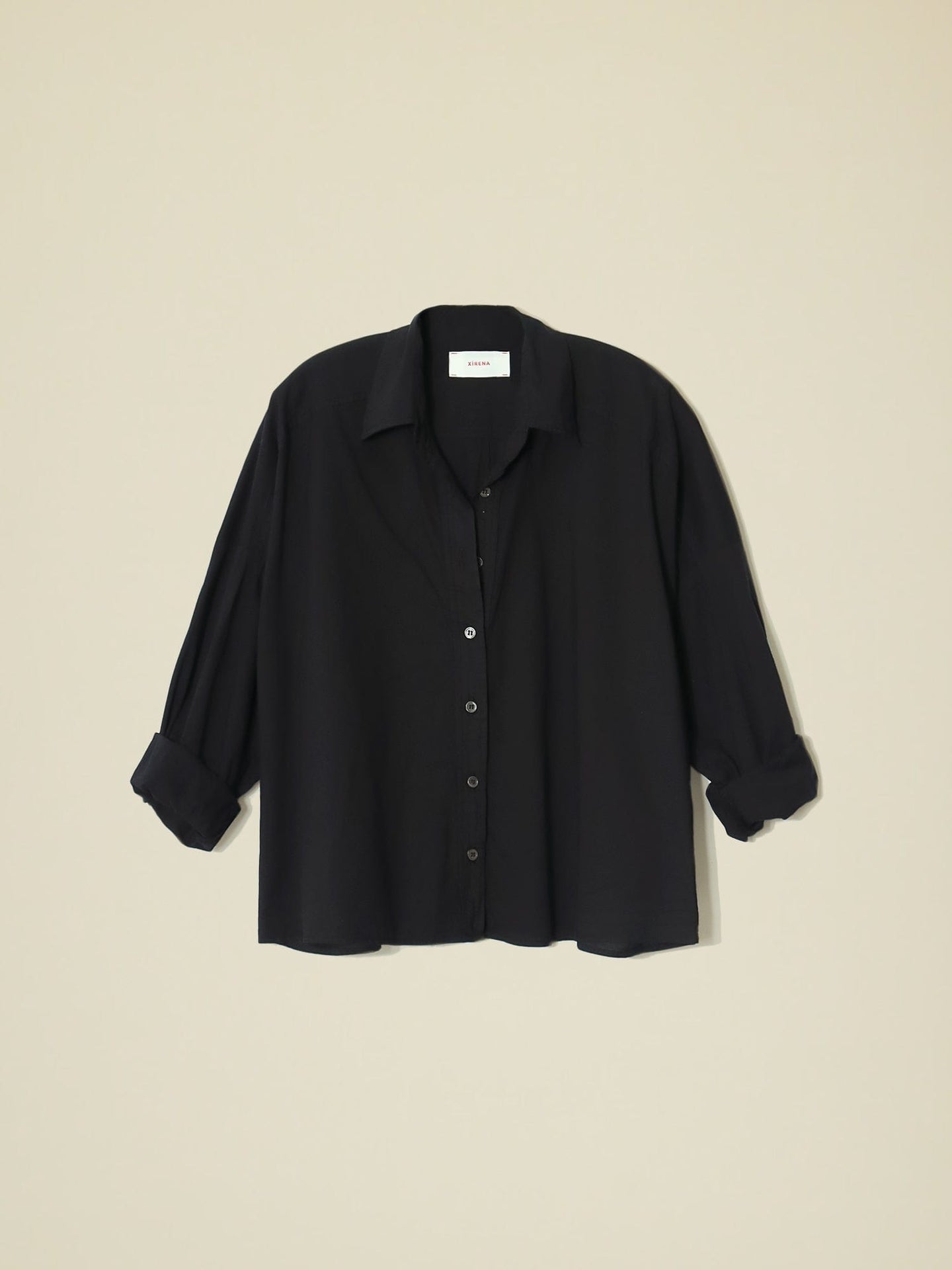 Xirena Shirt Black Riley Shirt