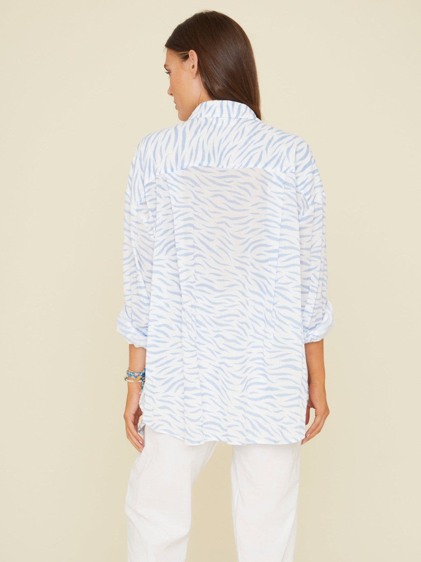 Xirena Shirt Blue Wave Sydney Shirt