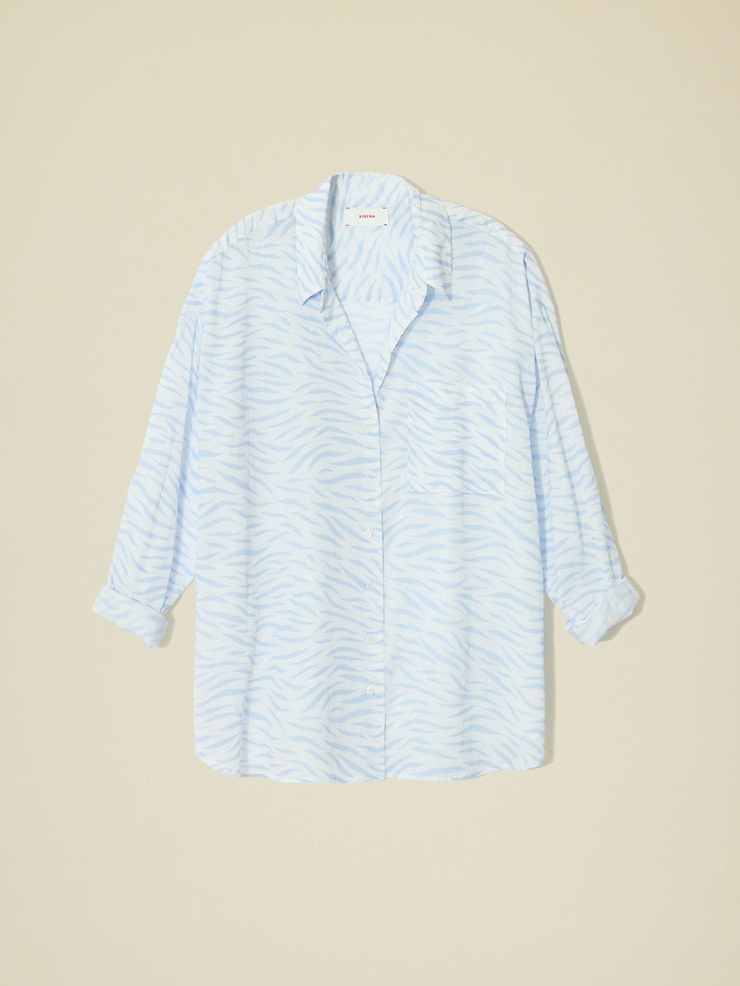 Xirena Shirt Blue Wave Sydney Shirt