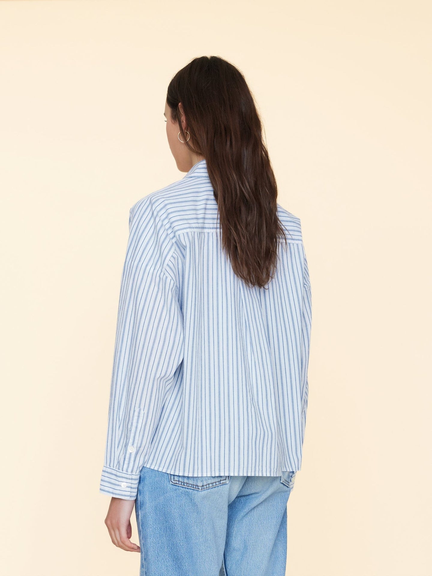 Xirena Shirt Coastal Stripe Riley Shirt