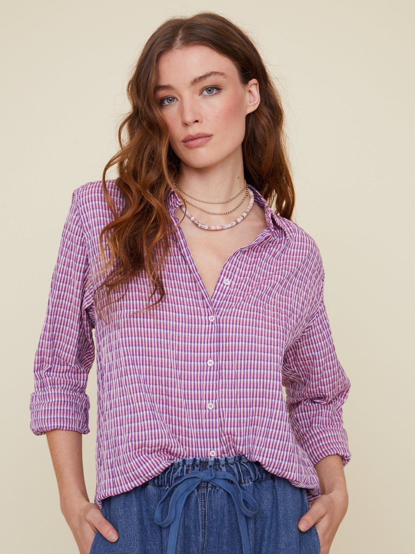 Xirena Shirt Coral Cove Beau Shirt
