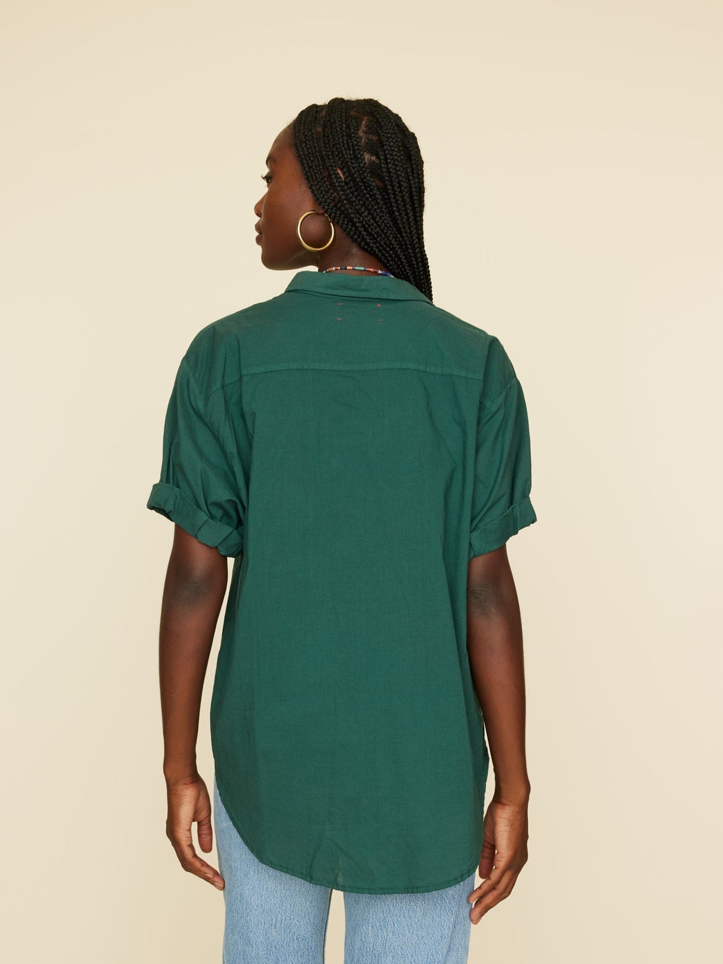 Xirena Shirt Dark Forest Channing Shirt