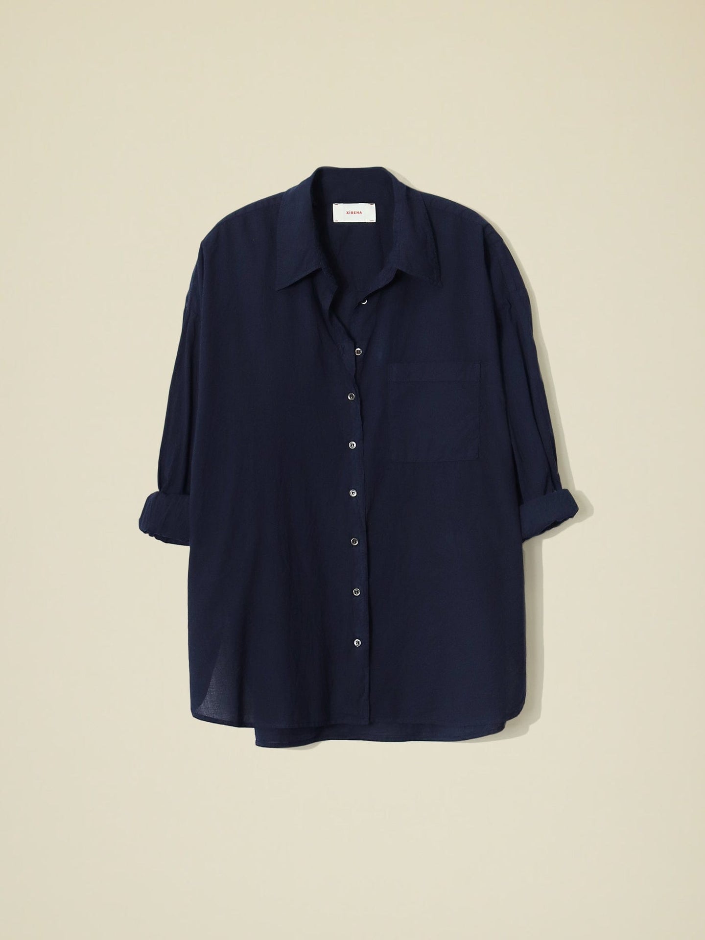 Xirena Shirt Deep Blue Sydney Shirt