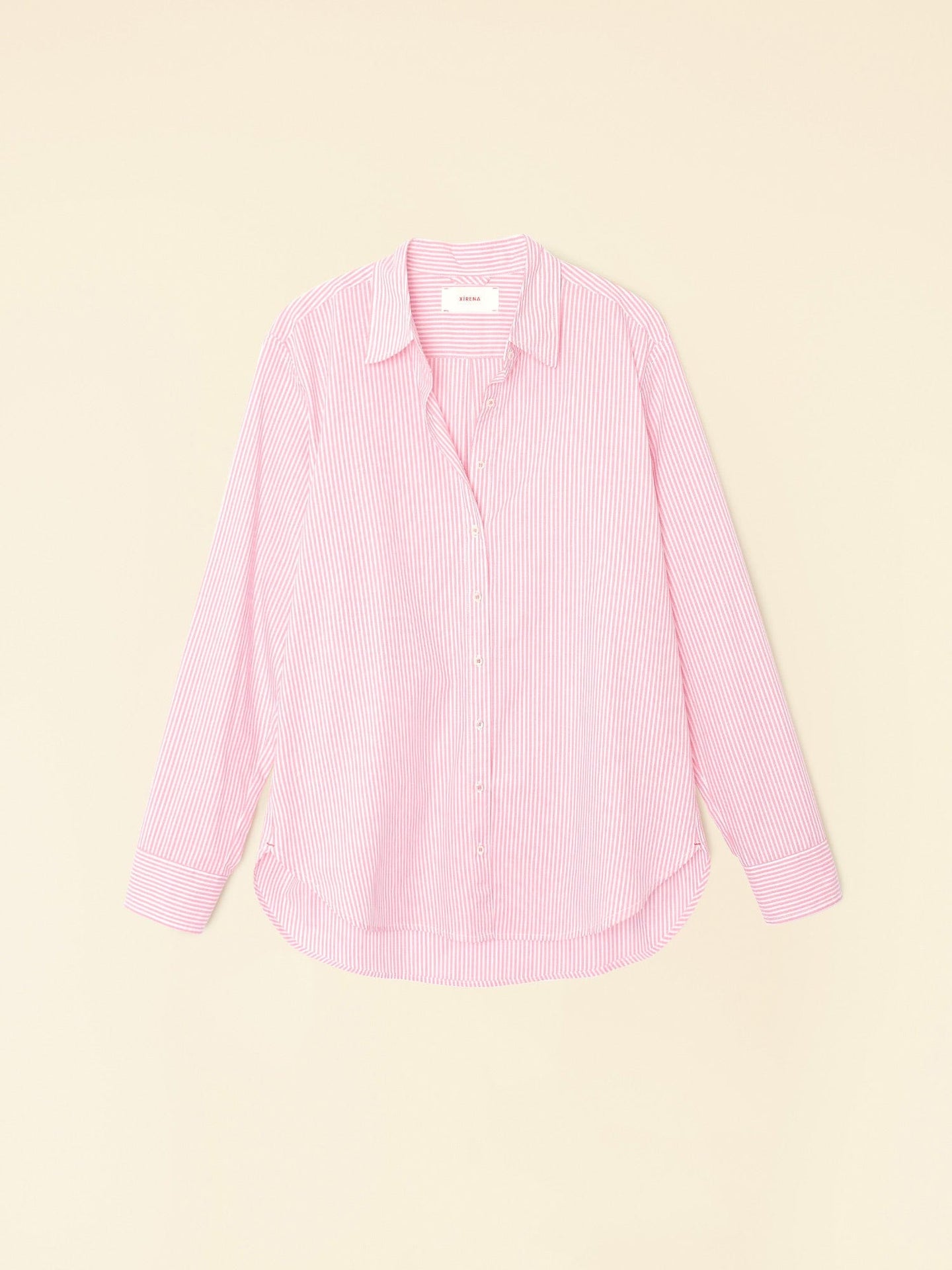 Xirena Shirt Fire Pink Beau Shirt Fire Pink Beau Shirt