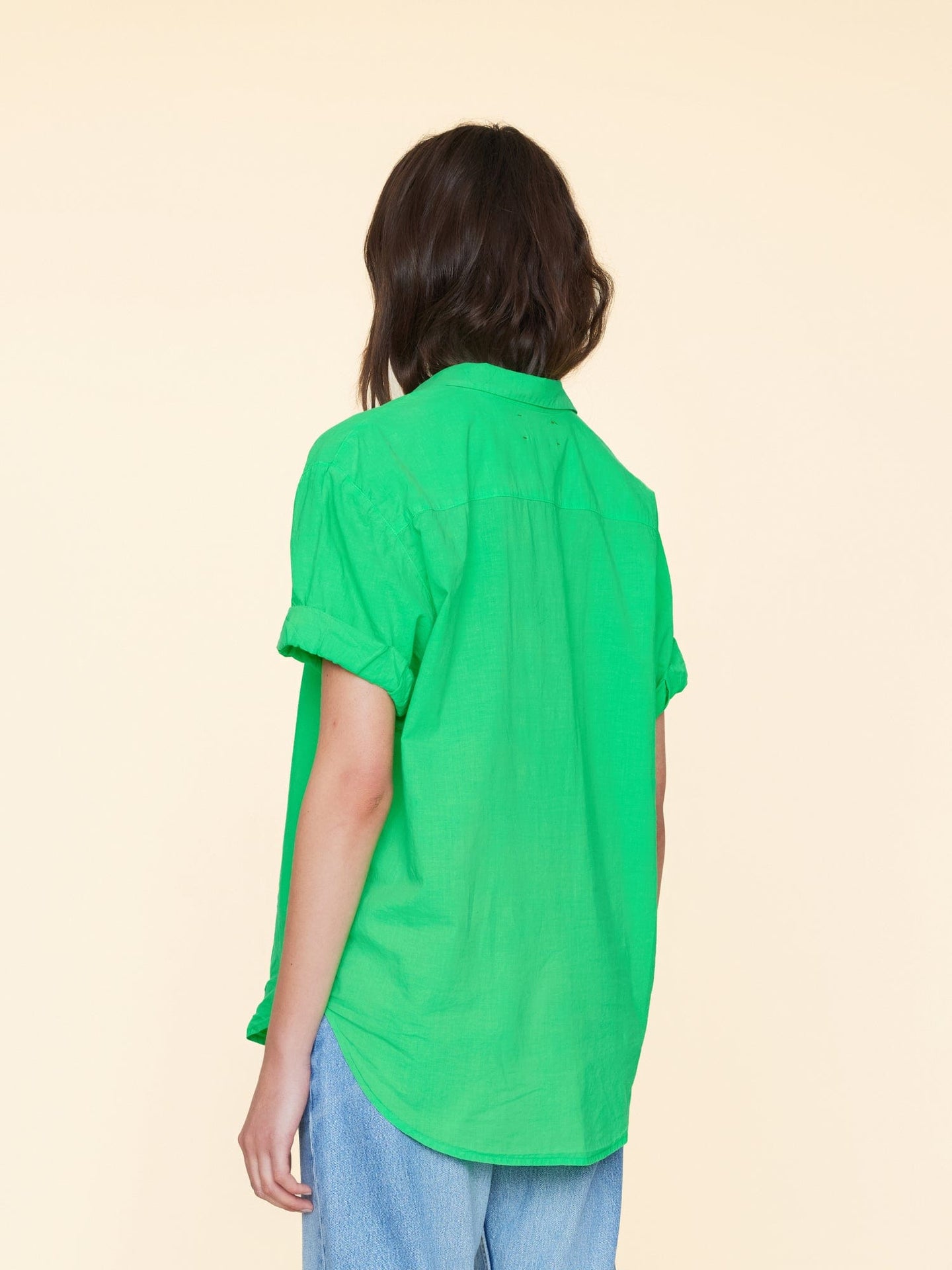 Xirena Shirt Green Glow Channing Shirt