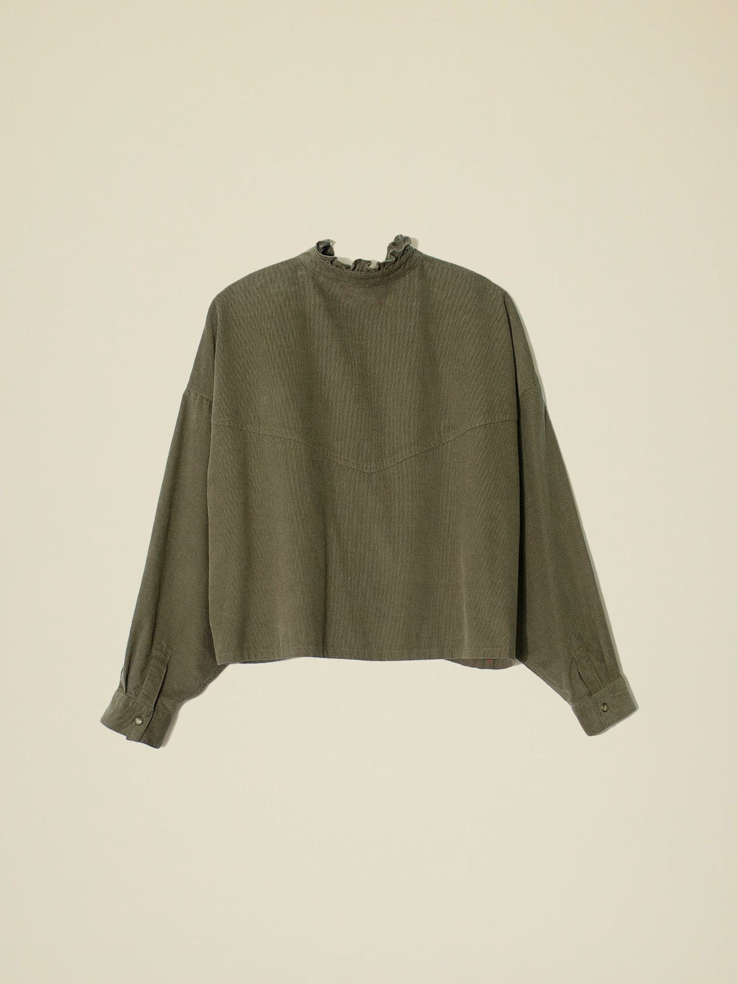 Xirena Shirt Green Olive Hayes Shirt