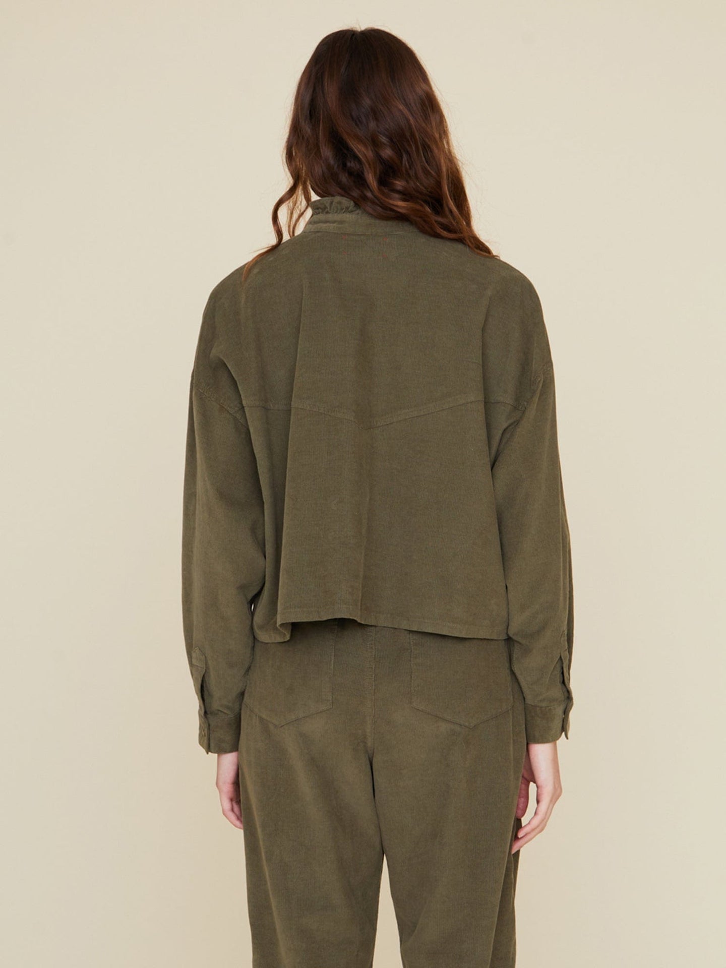 Xirena Shirt Green Olive Hayes Shirt