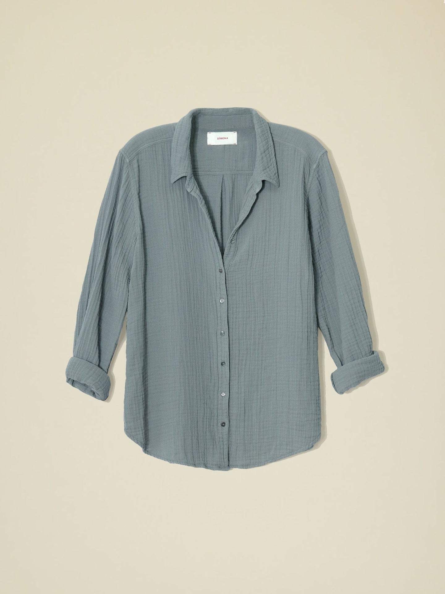 Xirena Shirt Half Moon Scout Shirt