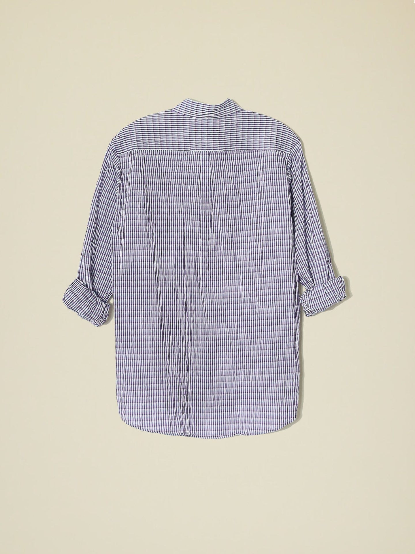 Xirena Shirt Indigo-Go Beau Shirt