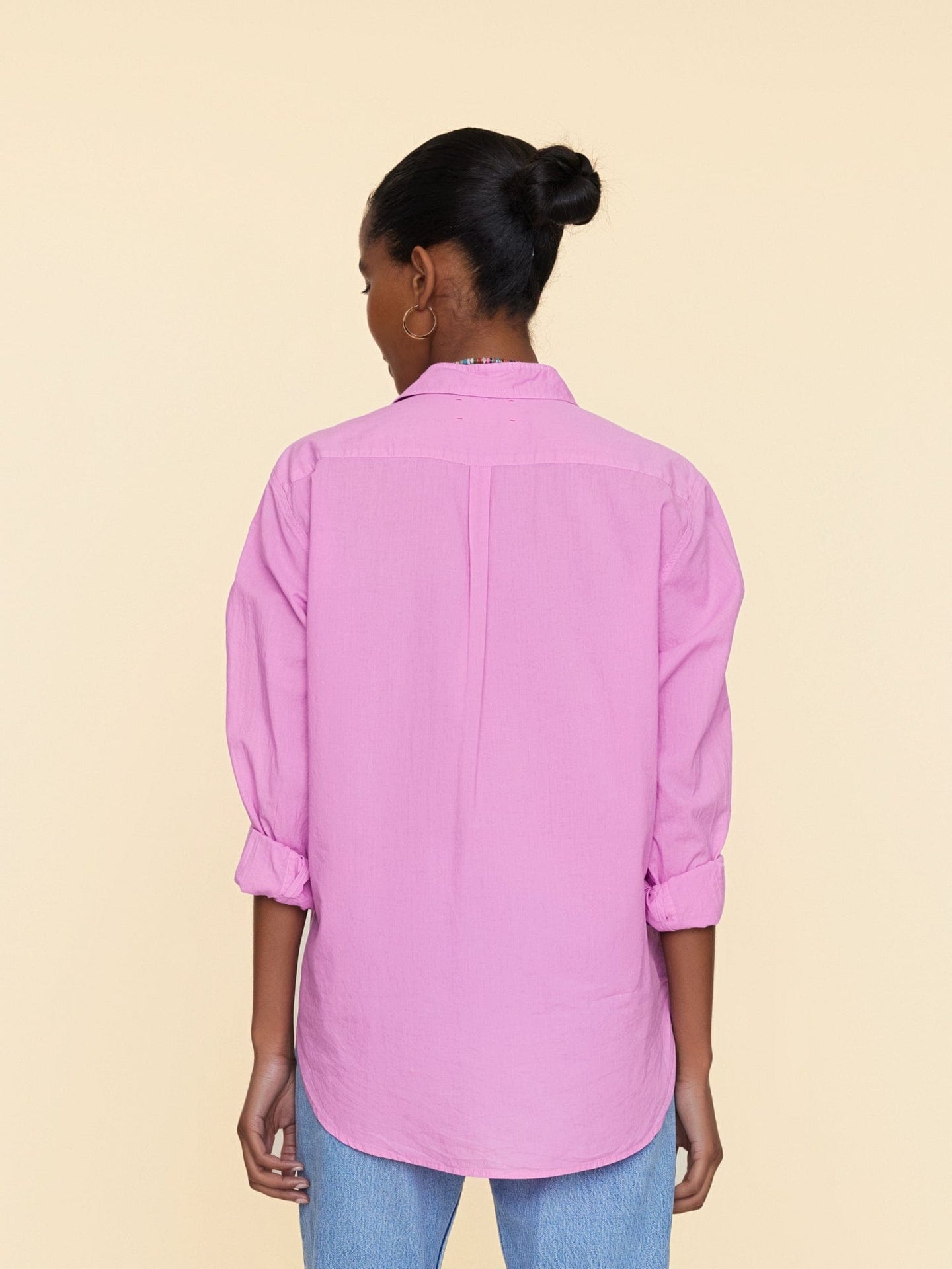 Xirena Shirt Lavender Pink Beau Shirt