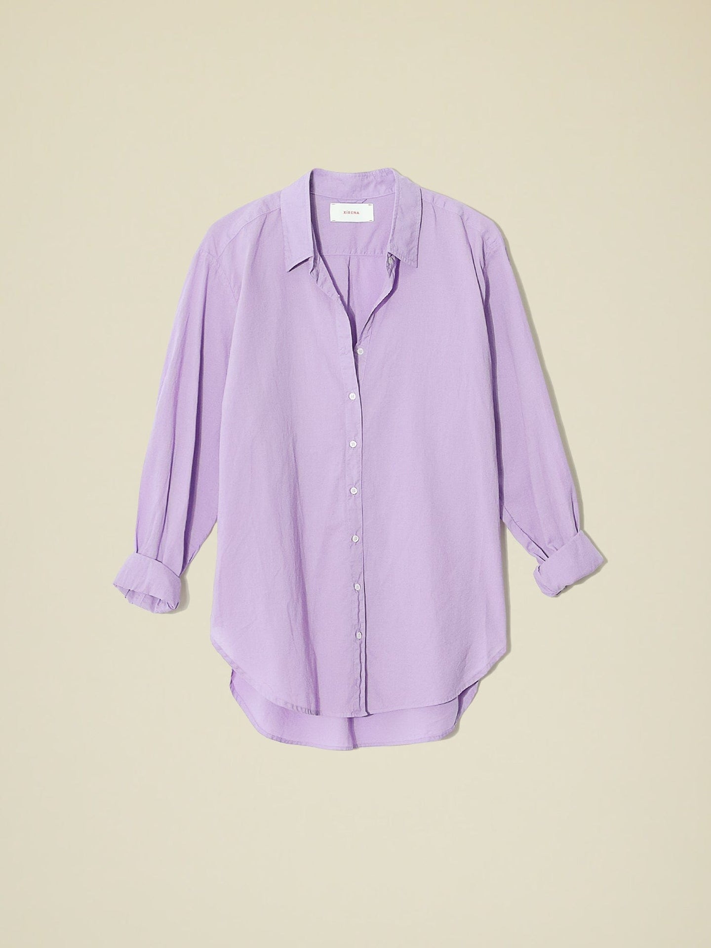 Xirena Shirt Light Wisteria Beau Shirt