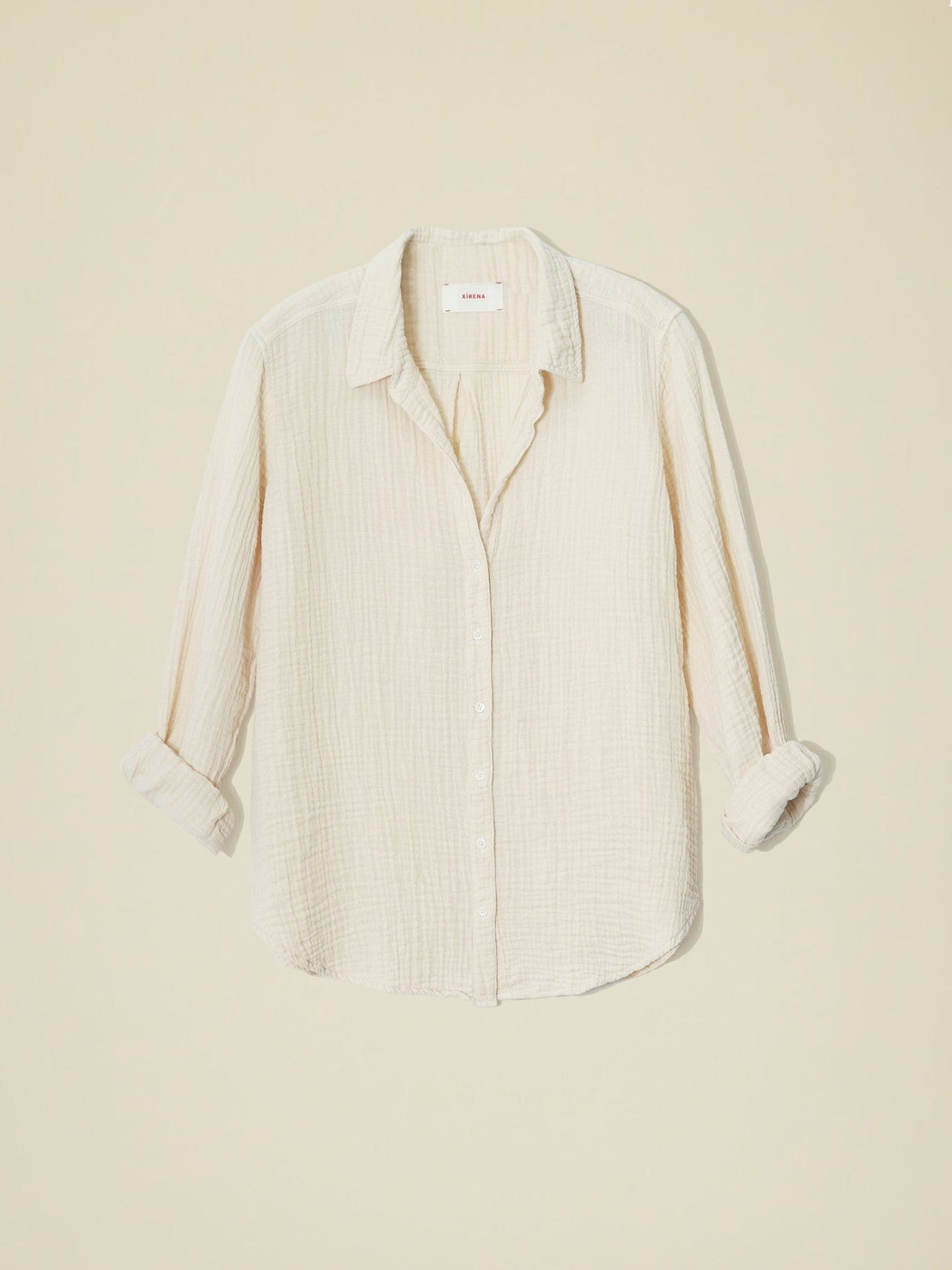 Xirena Shirt Oat Scout Shirt