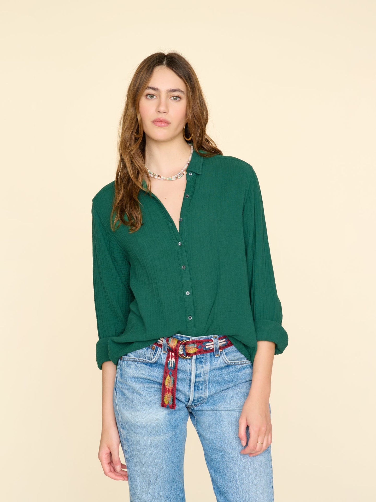Xirena Shirt Pine Needle Scout Shirt