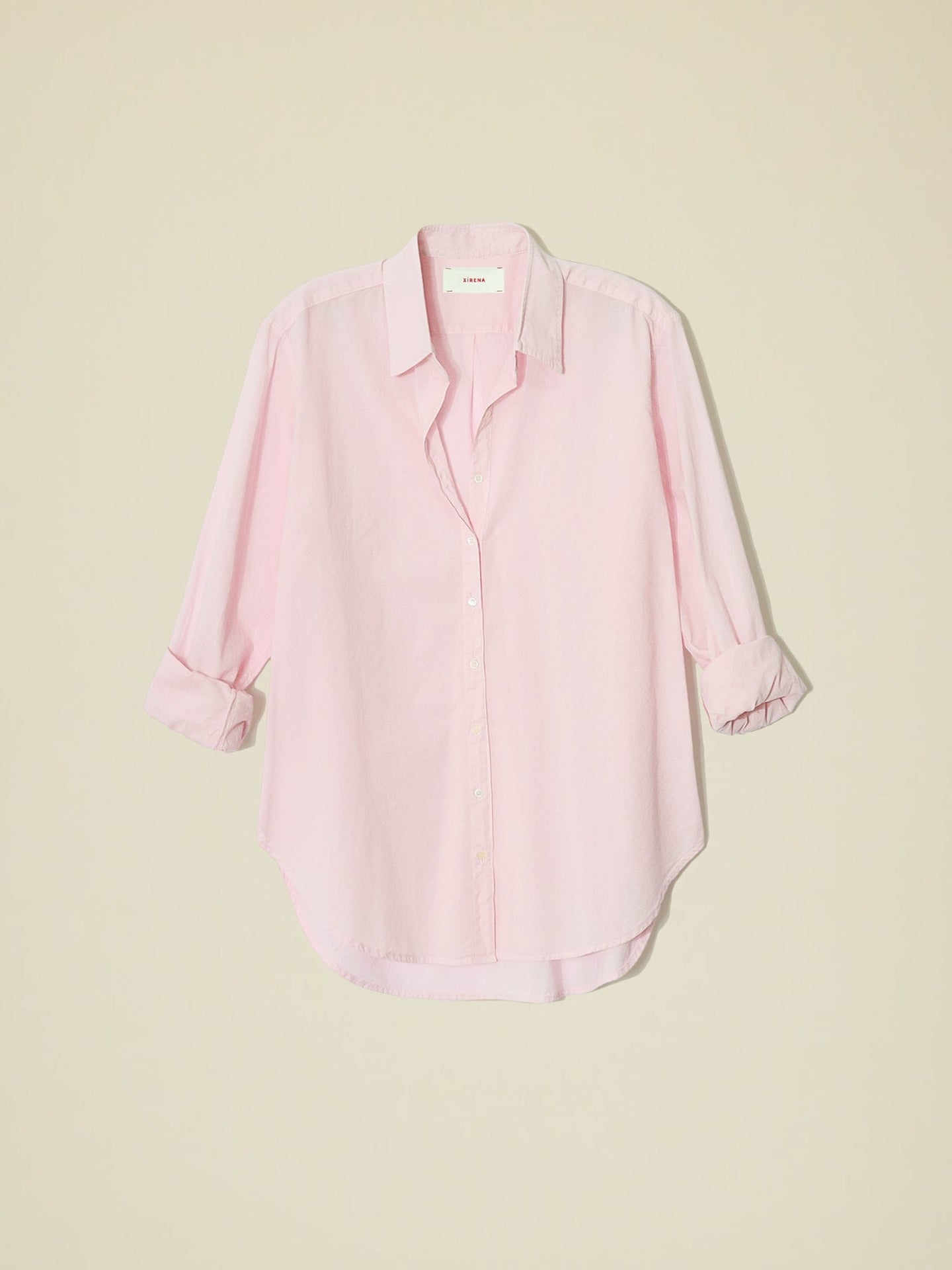 Xirena Shirt Pink Dew Beau Shirt