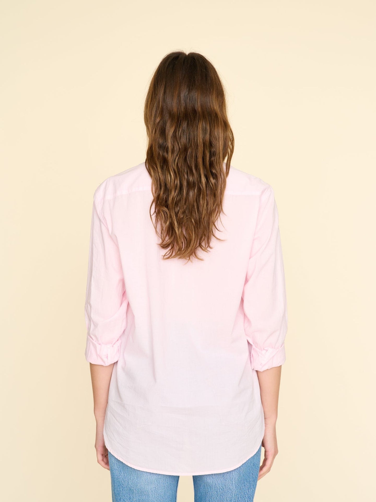 Xirena Shirt Pink Dew Beau Shirt