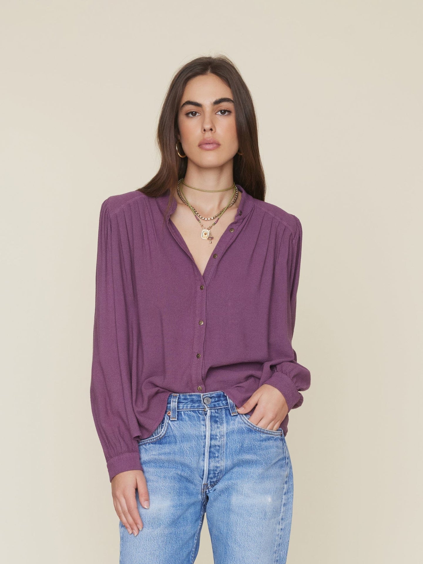 Xirena Shirt Pinot Florie Shirt