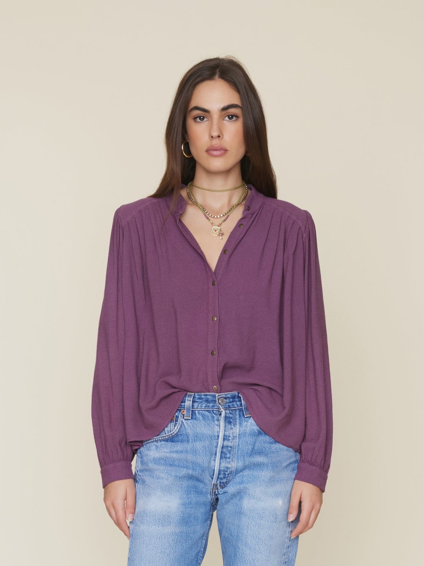 Xirena Shirt Pinot Florie Shirt