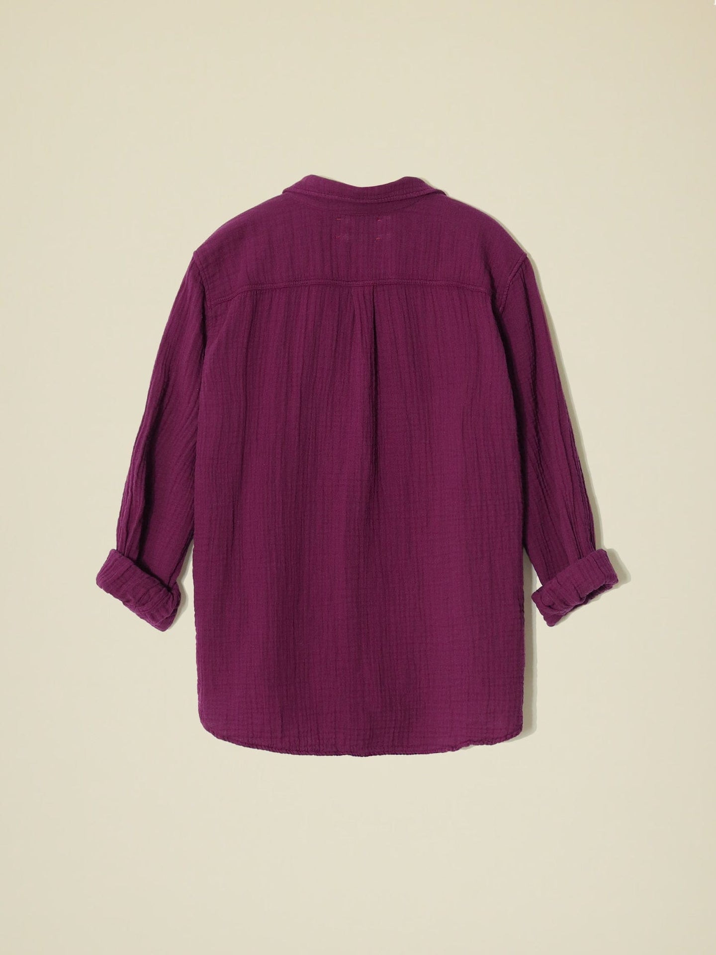 Xirena Shirt Plum Scout Shirt
