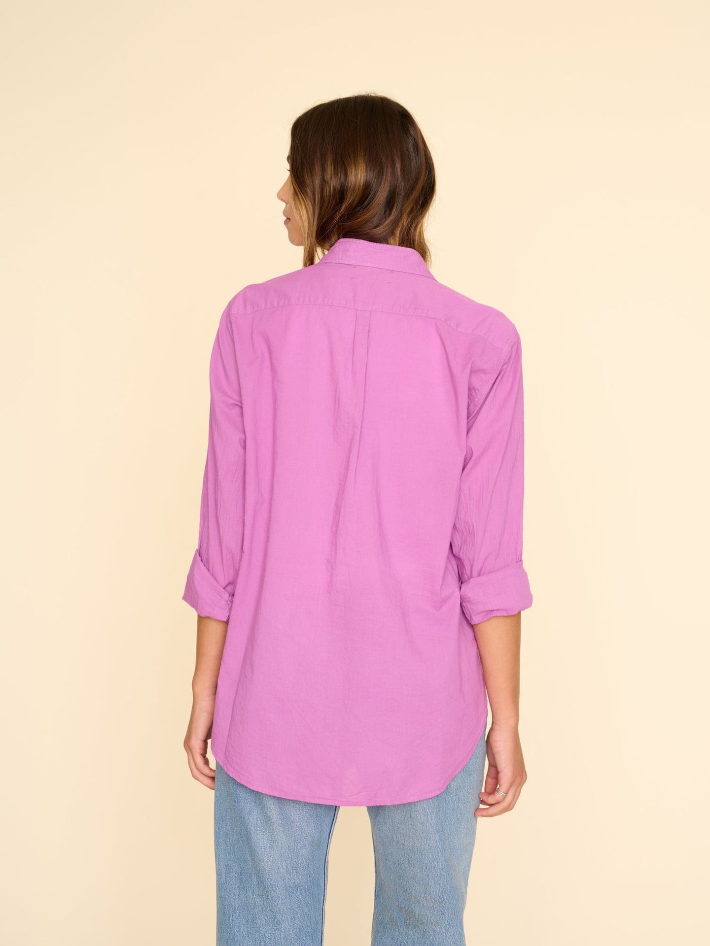 Xirena Shirt Purple Orchid Beau Shirt