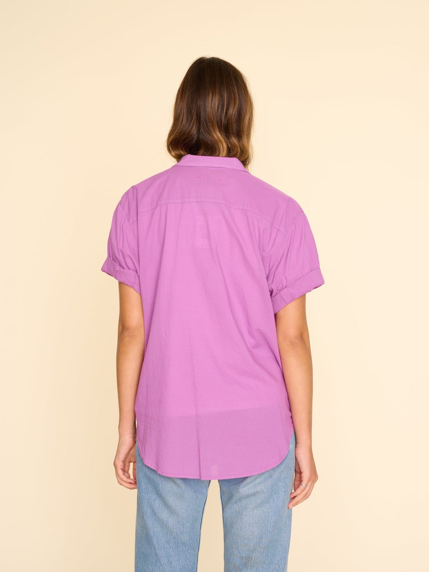 Xirena Shirt Purple Orchid Channing Shirt