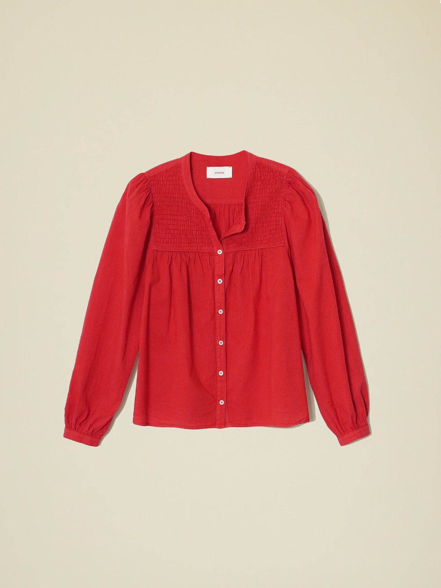 Xirena Shirt Redstone Trace Shirt