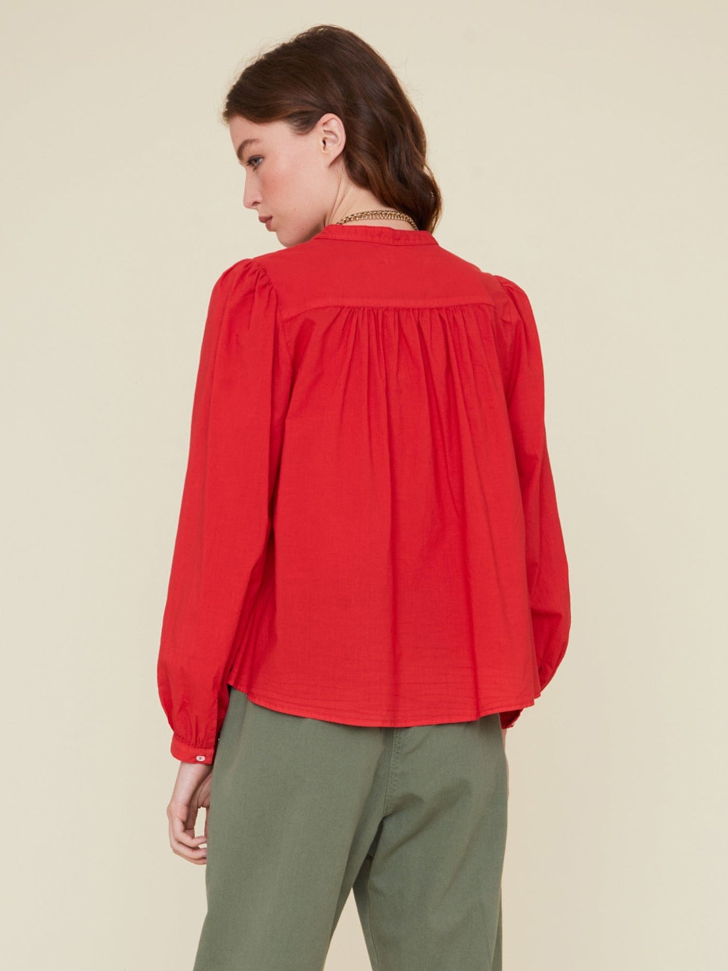 Xirena Shirt Redstone Trace Shirt