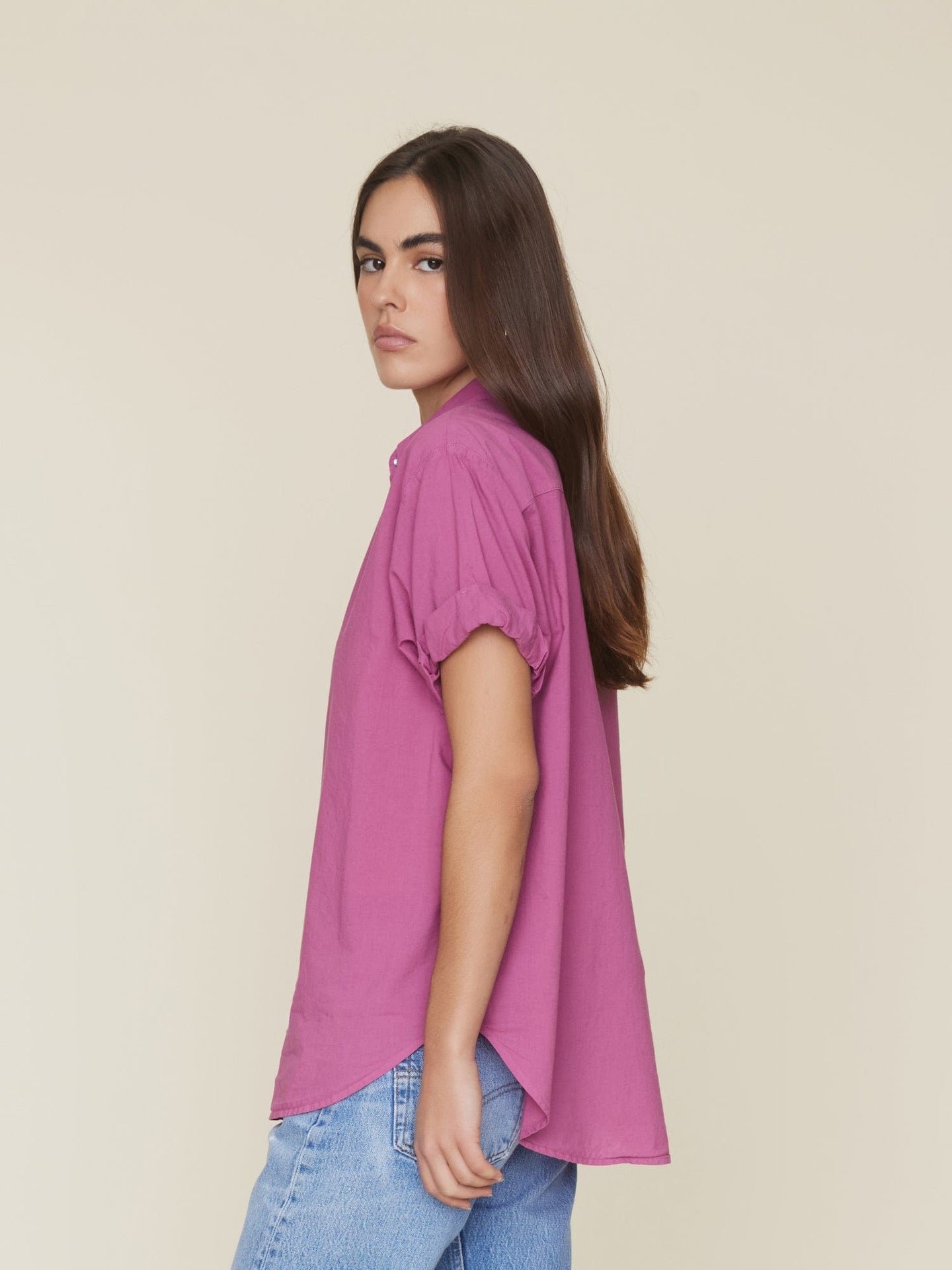 Xirena Shirt Rose Tea Channing Shirt