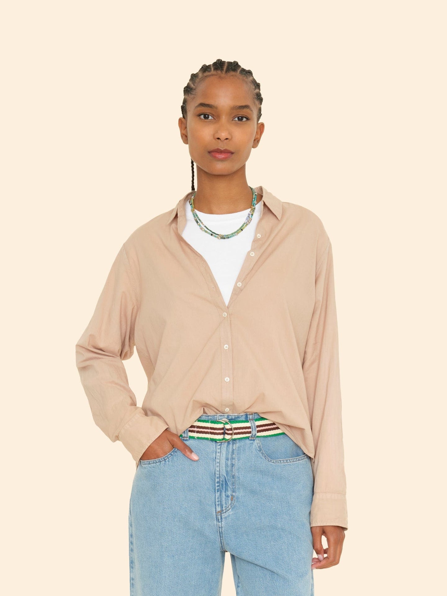Xirena Shirt Sand Dollar Beau Shirt Sand Dollar Beau Shirt