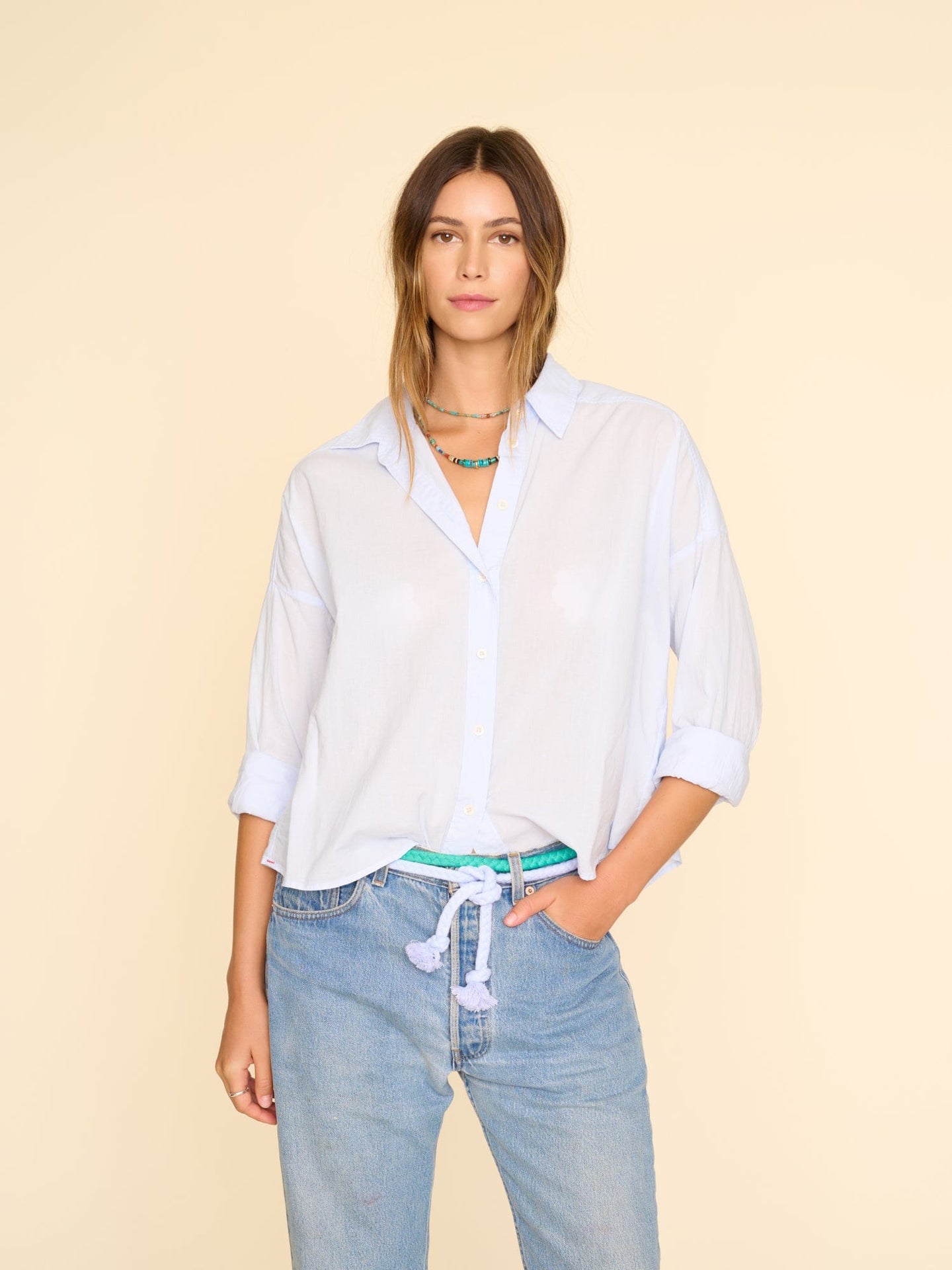 Xirena Shirt Skylight Riley Shirt