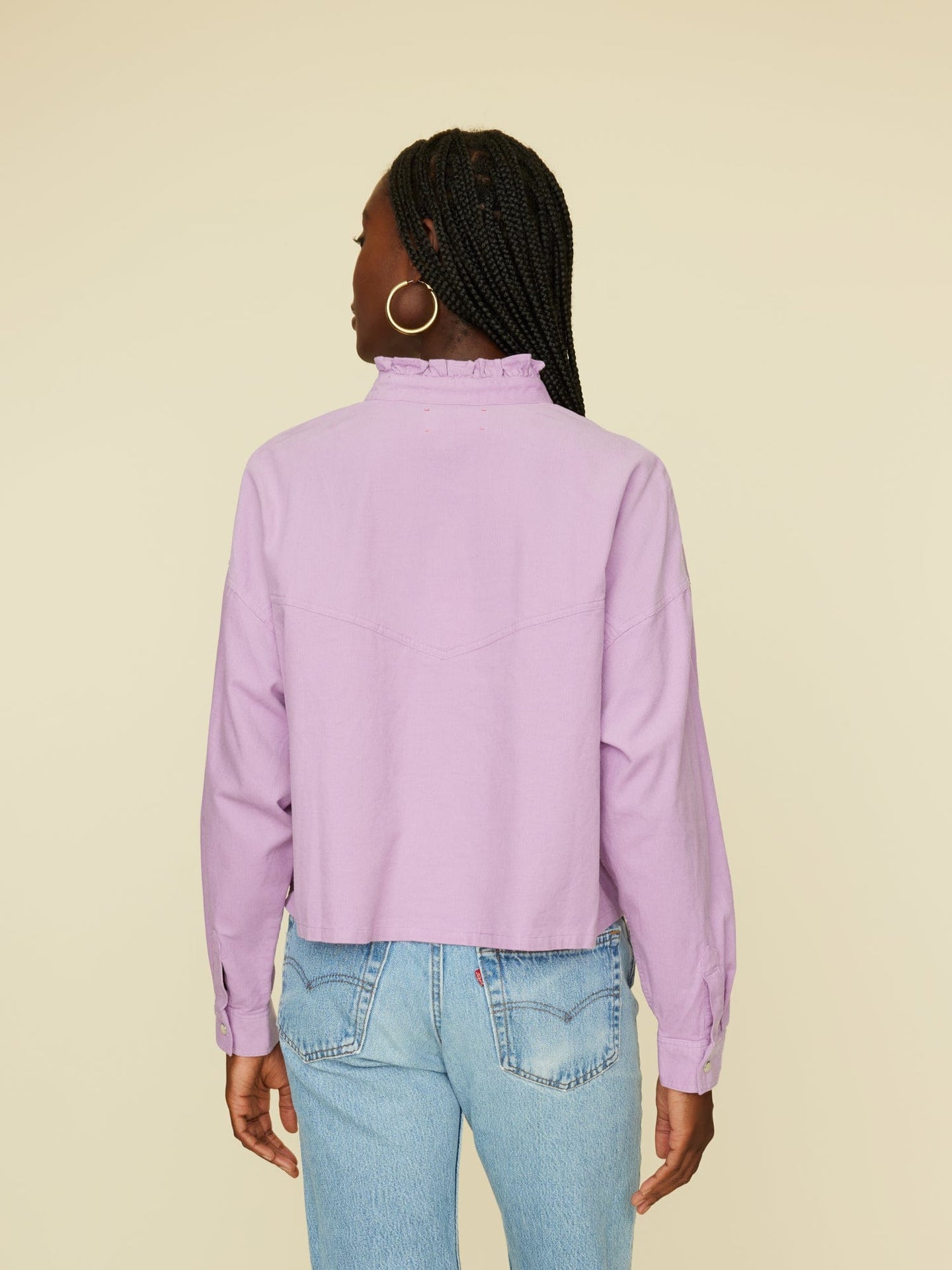 Xirena Shirt Soft Lilac Hayes Shirt