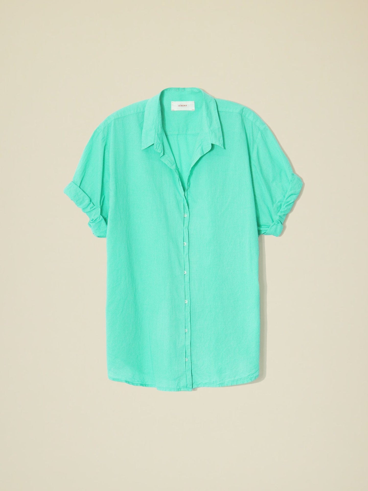 Xirena Shirt Spearmint Channing Shirt