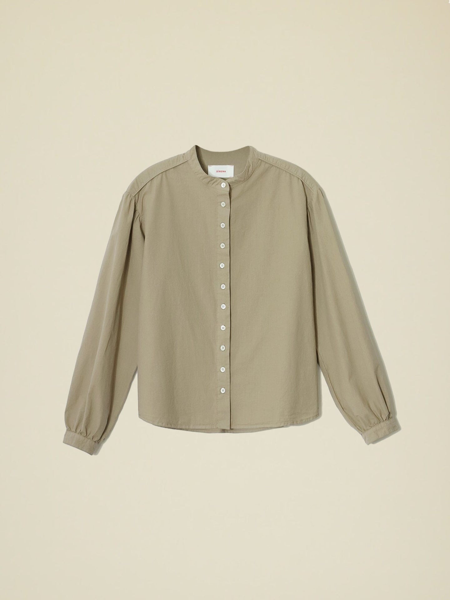 Xirena Shirt Taupe Connolly Shirt
