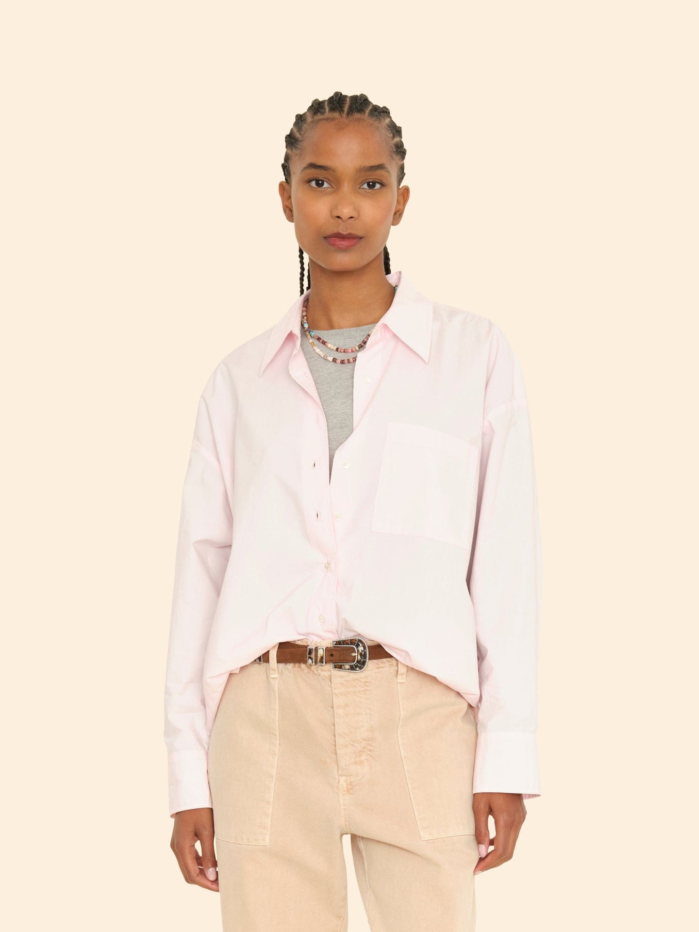 Xirena Shirt Tea Rose Sydney Shirt Tea Rose Sydney Shirt