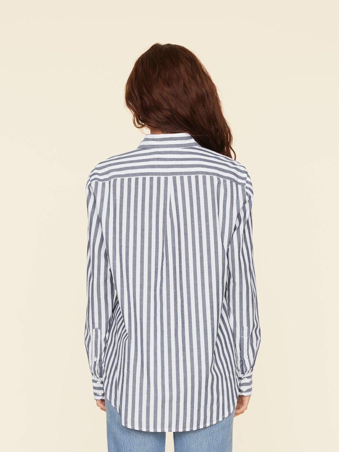Xirena Shirt Twilight Stripe Beau Shirt