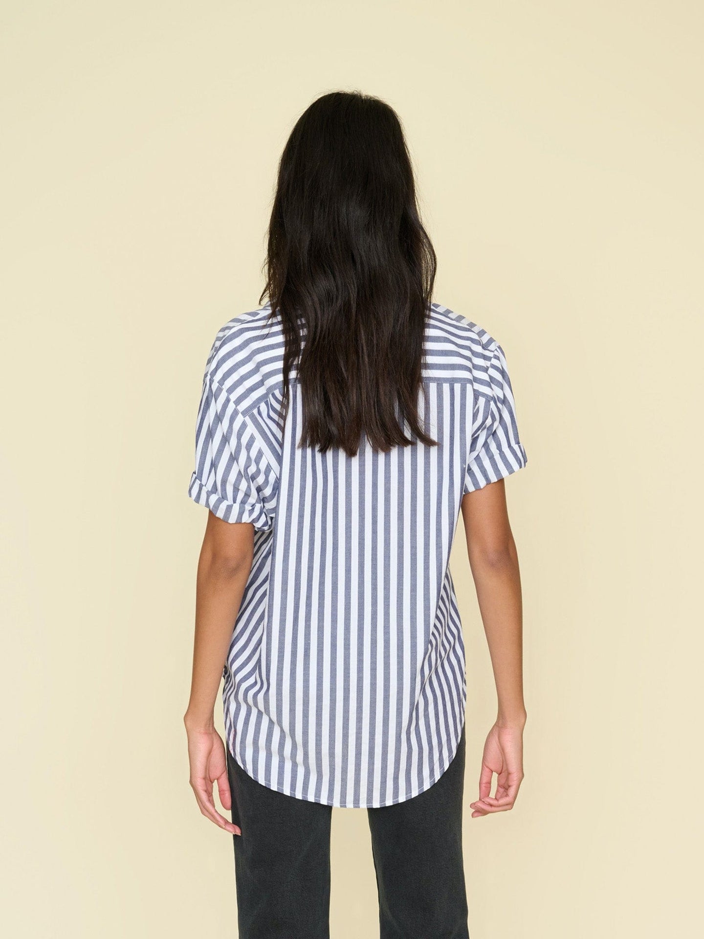 Xirena Shirt Twilight Stripe Channing Shirt