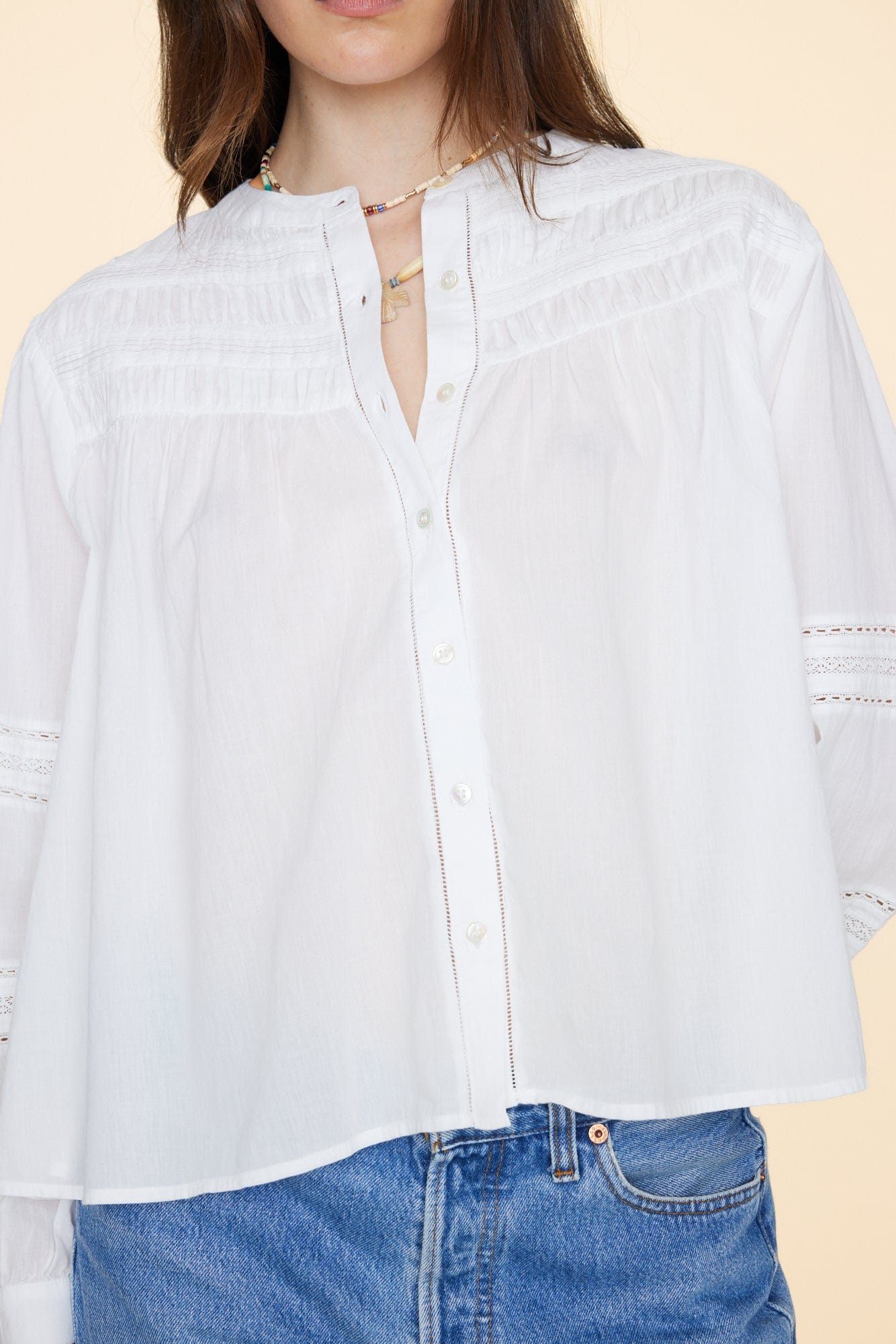 Xirena Shirt White Allie Shirt