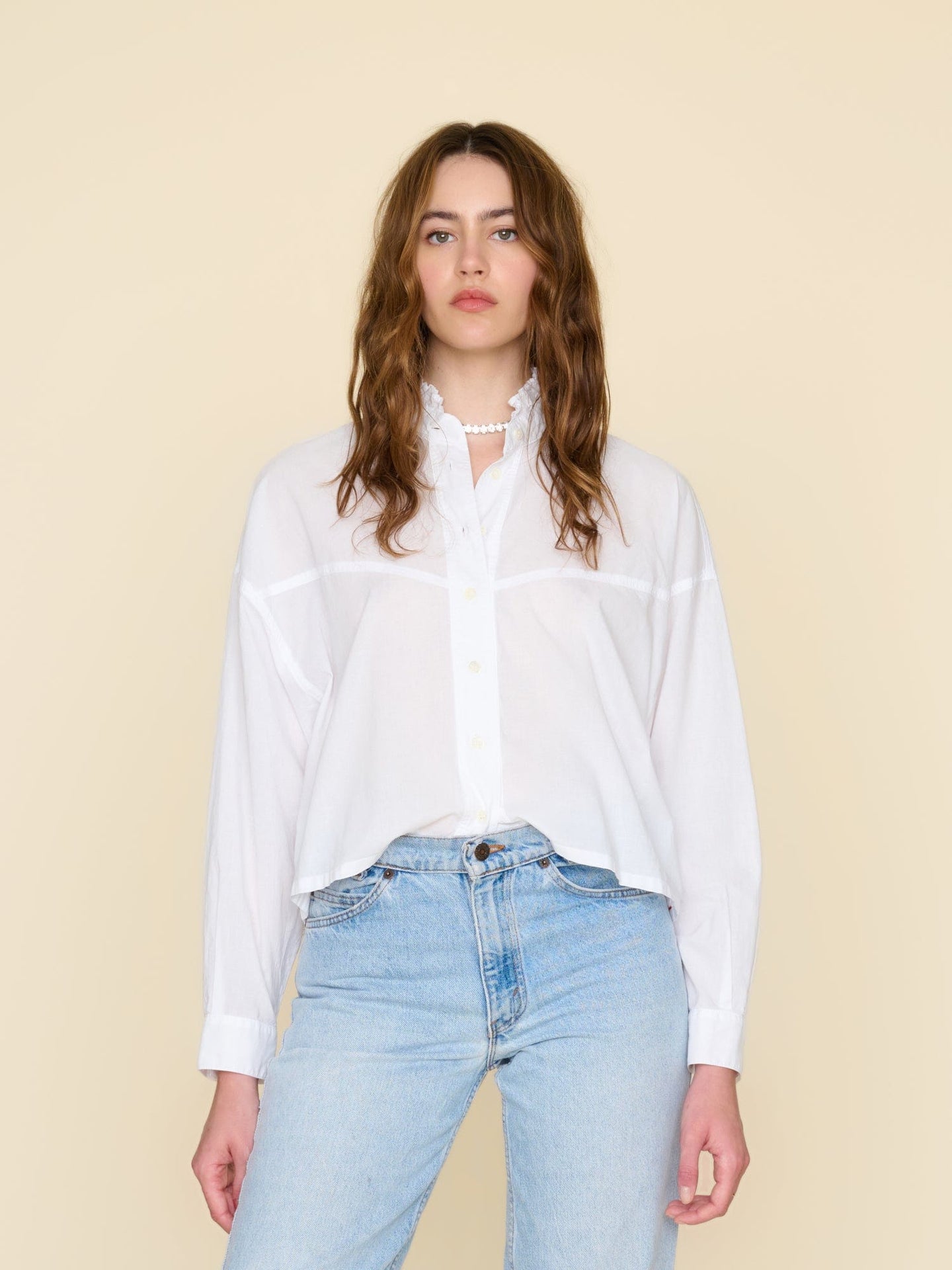 Xirena Shirt White Hayes Shirt