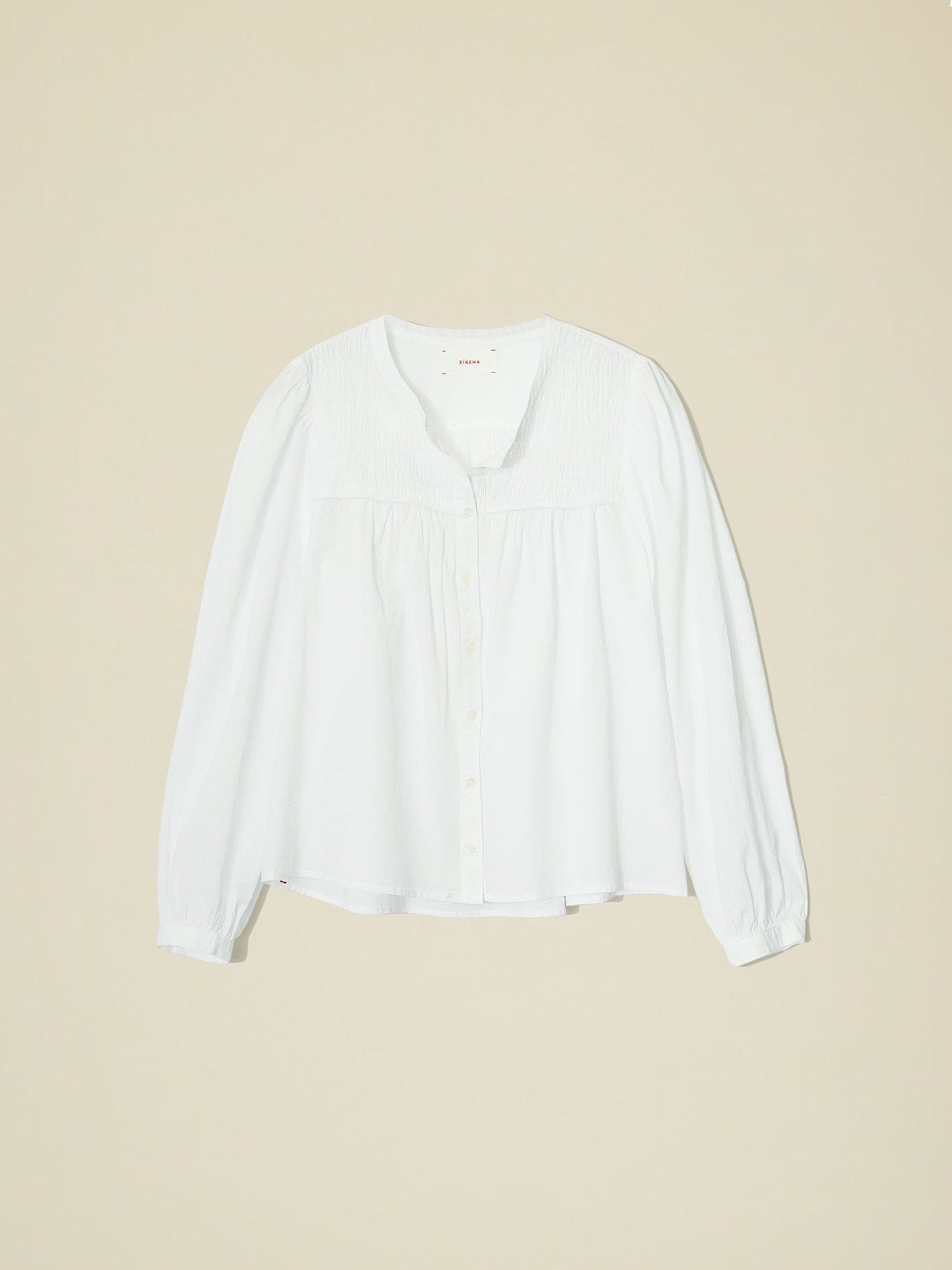Xirena Shirt White Trace Shirt