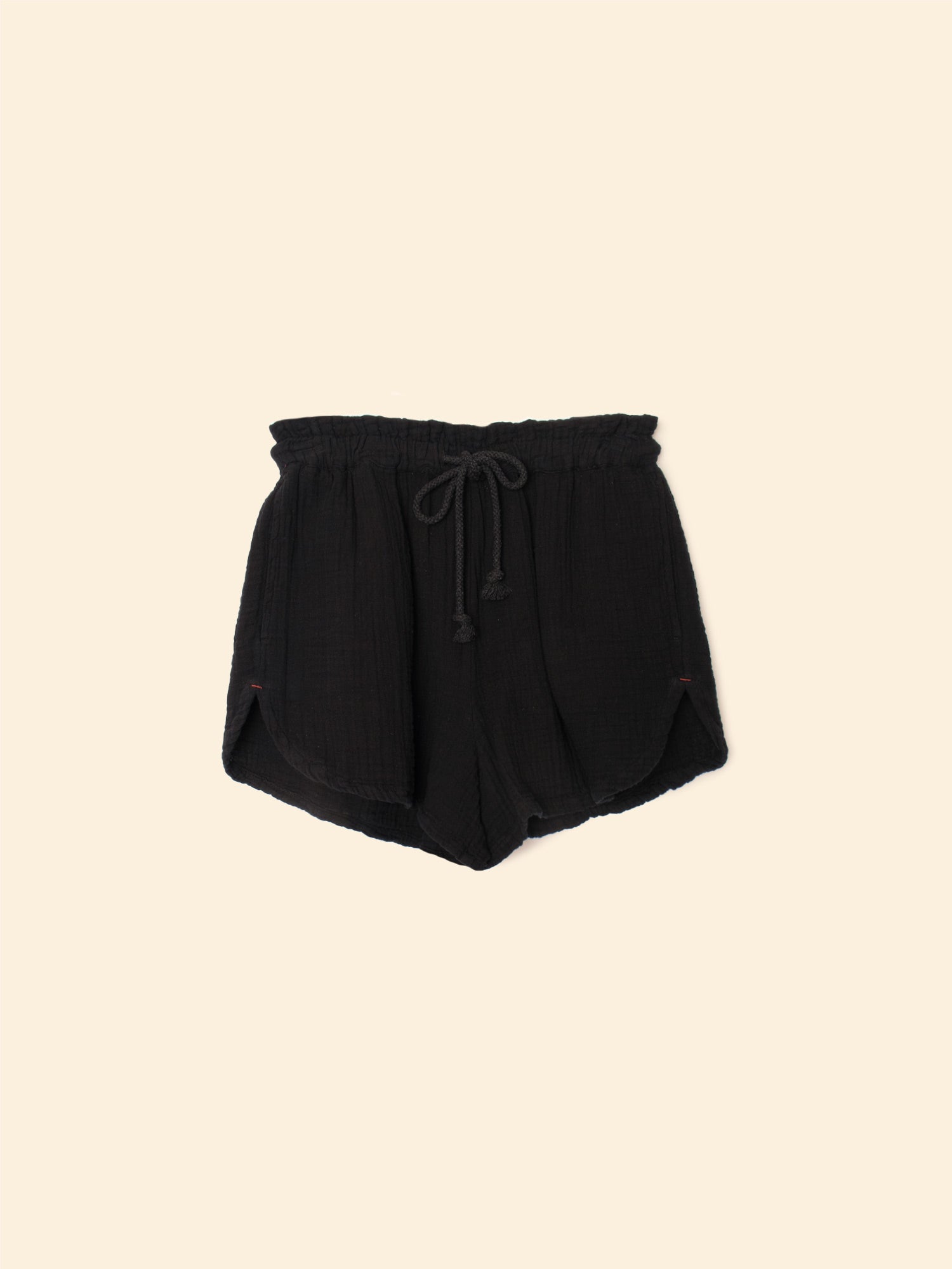 【suzen】Cutina Low-Waist Knit Shorts (black) UA Women's Knit Short