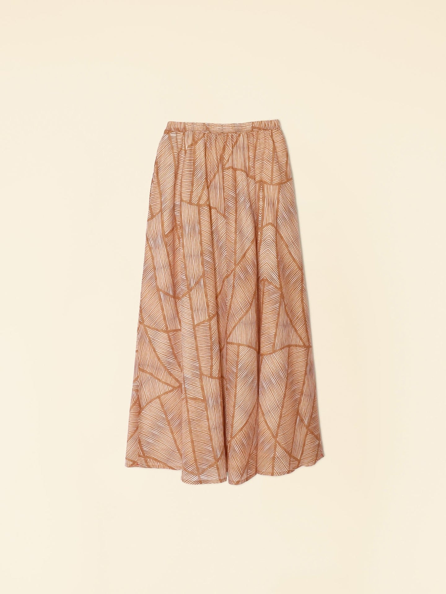 Xirena Skirt Gold Geode Gable Skirt