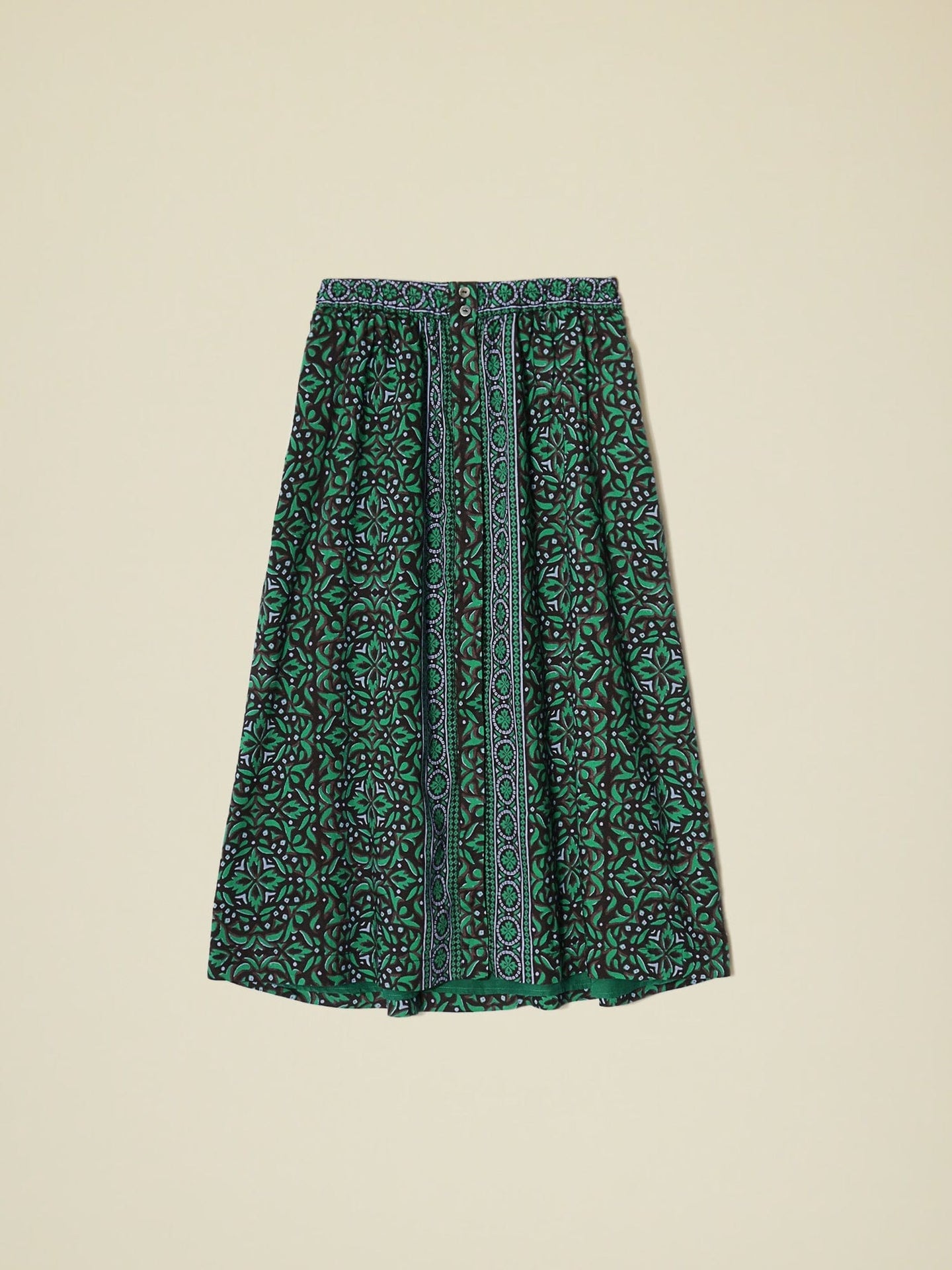 Xirena Skirt Green Smoke Tannis Skirt