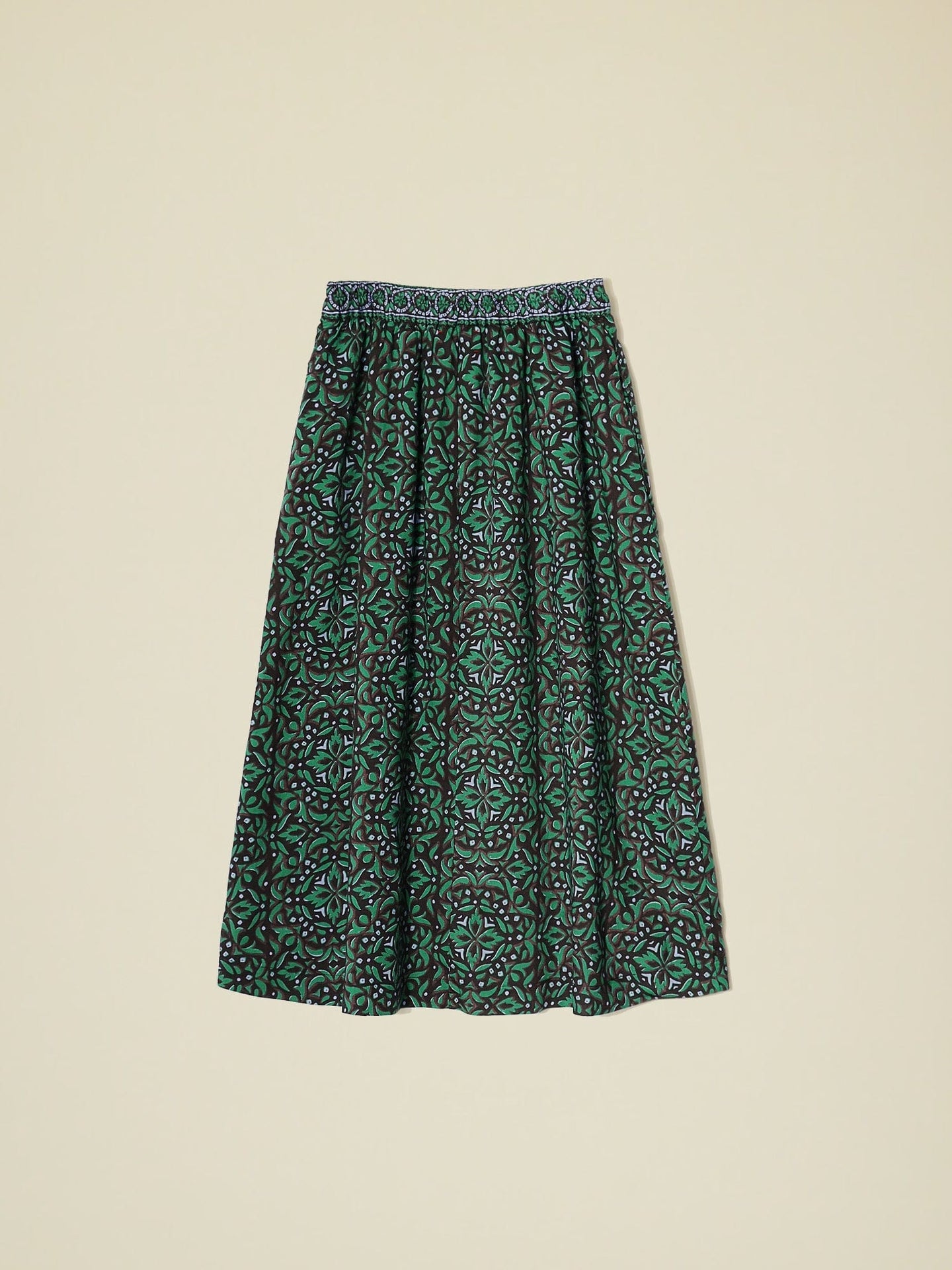 Xirena Skirt Green Smoke Tannis Skirt