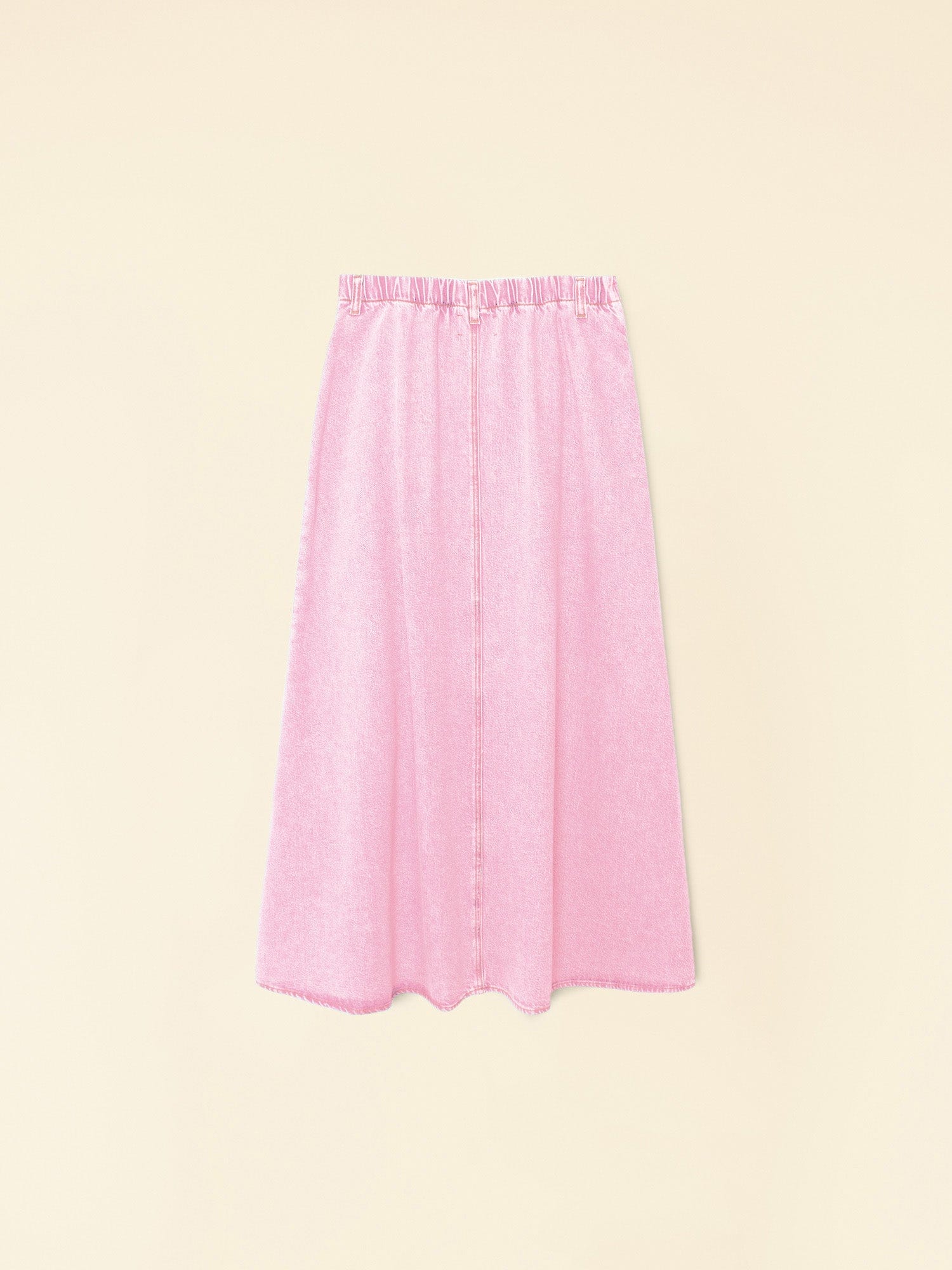 Petal Pink Spence Denim Skirt