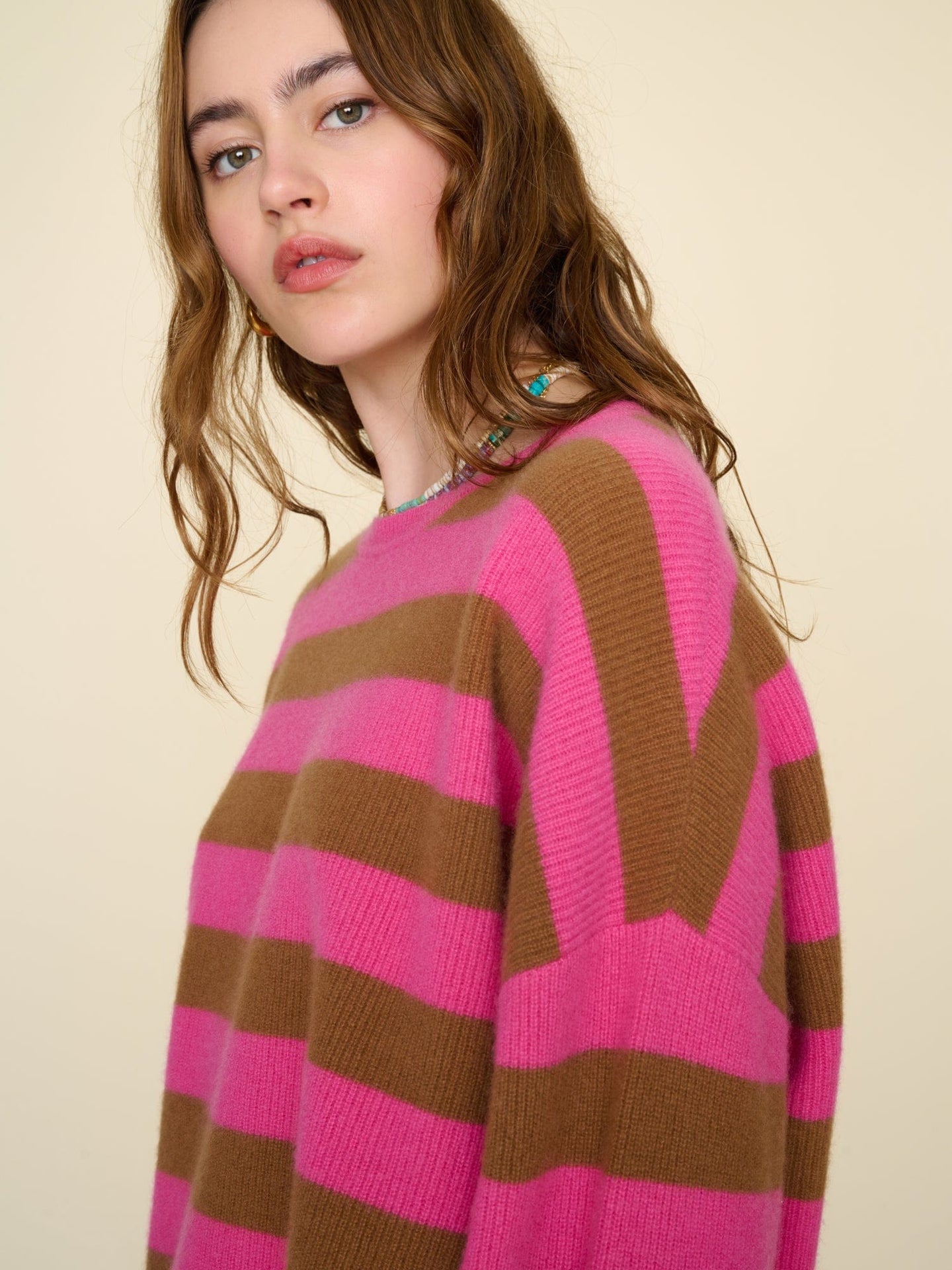 Xirena Sweater Berry Tart Coco Sweater